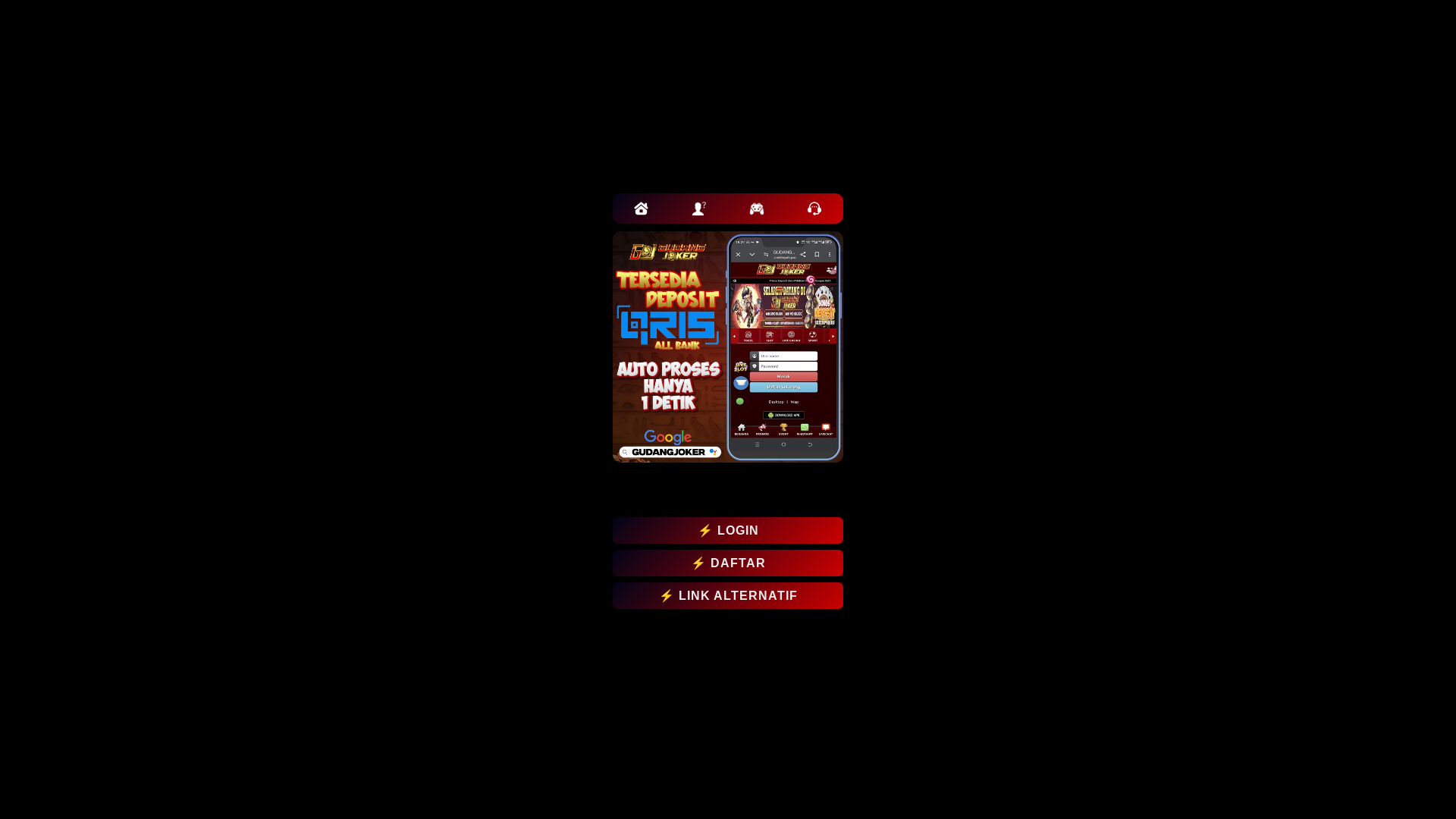 website screenshot of https://gudangcuan-6la.pages.dev/