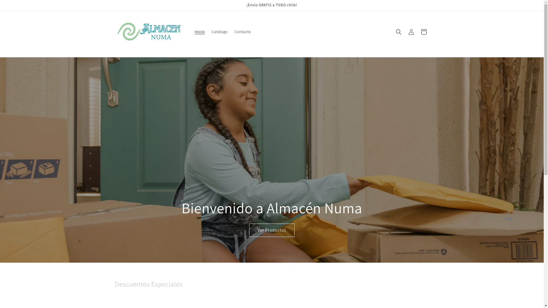 website screenshot of https://almacennuma.com/