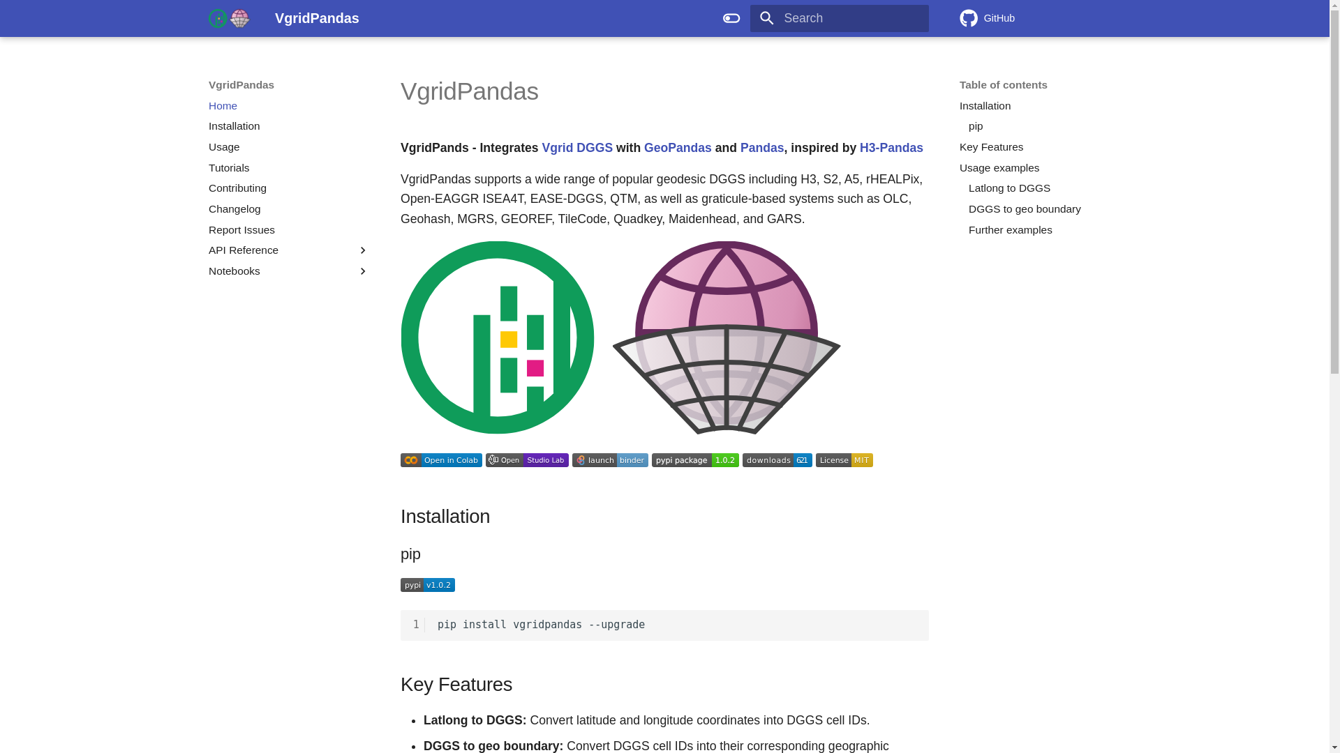 website screenshot of https://vgridpandas.pages.dev/