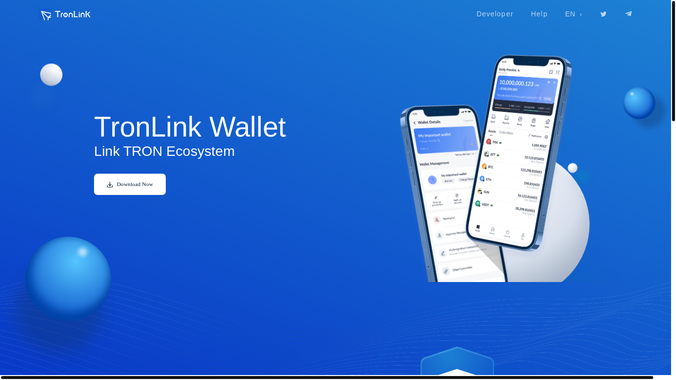 website screenshot of https://www.trionlink.com