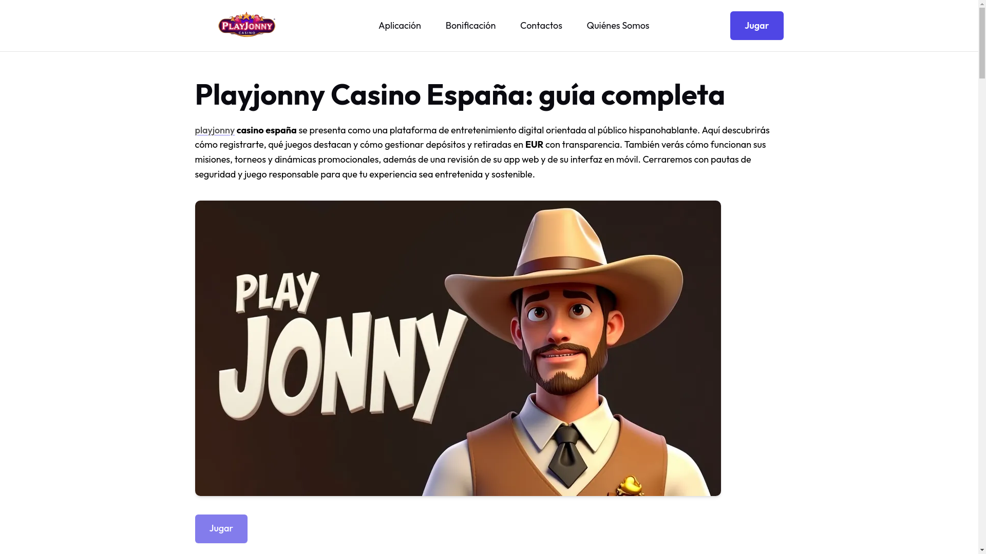 website screenshot of https://play-jonny-bonus-es.pages.dev/