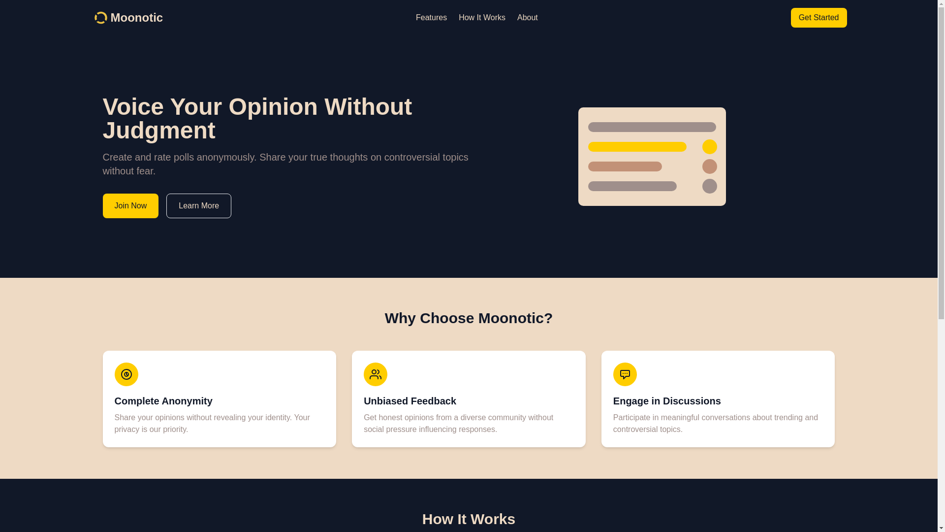 website screenshot of https://moonotic.com/