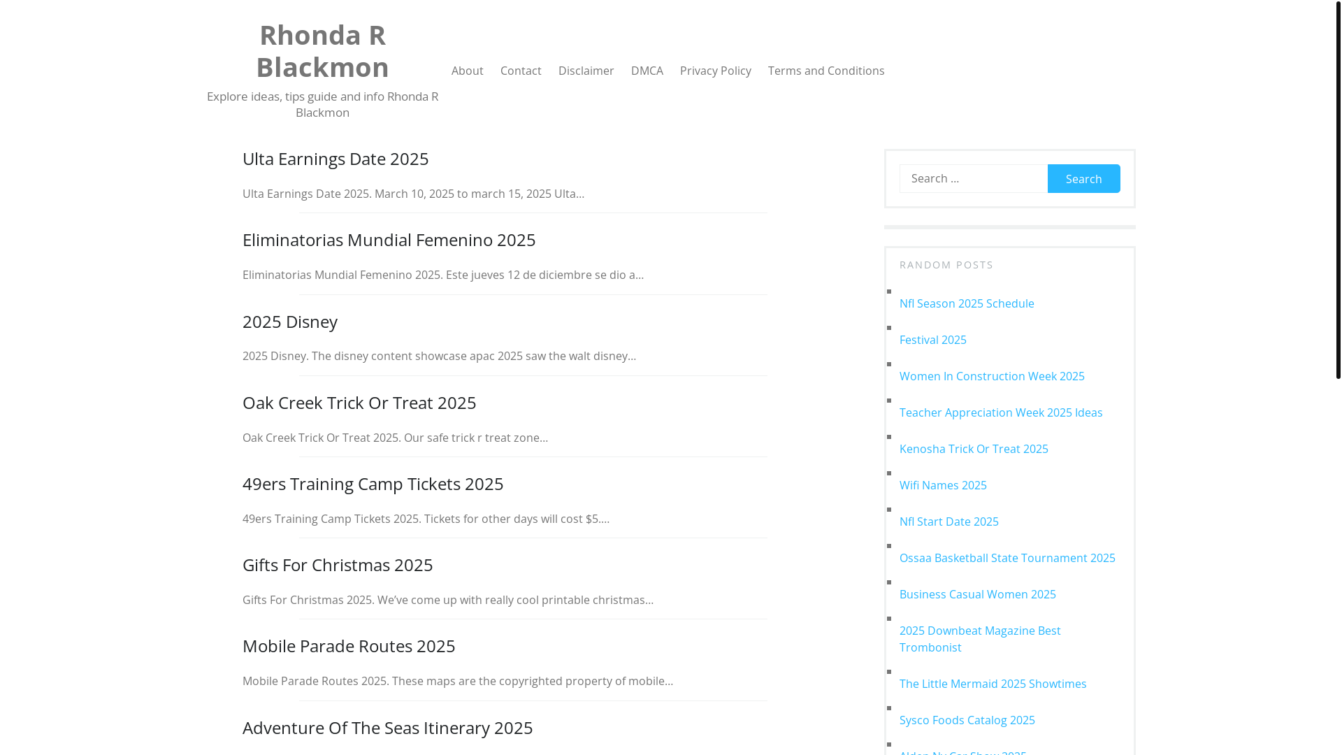 website screenshot of https://rhondarblackmonl.pages.dev/