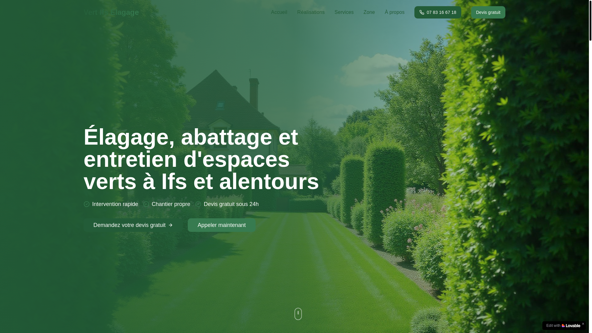 website screenshot of https://abattagedarbrecaen.pro/