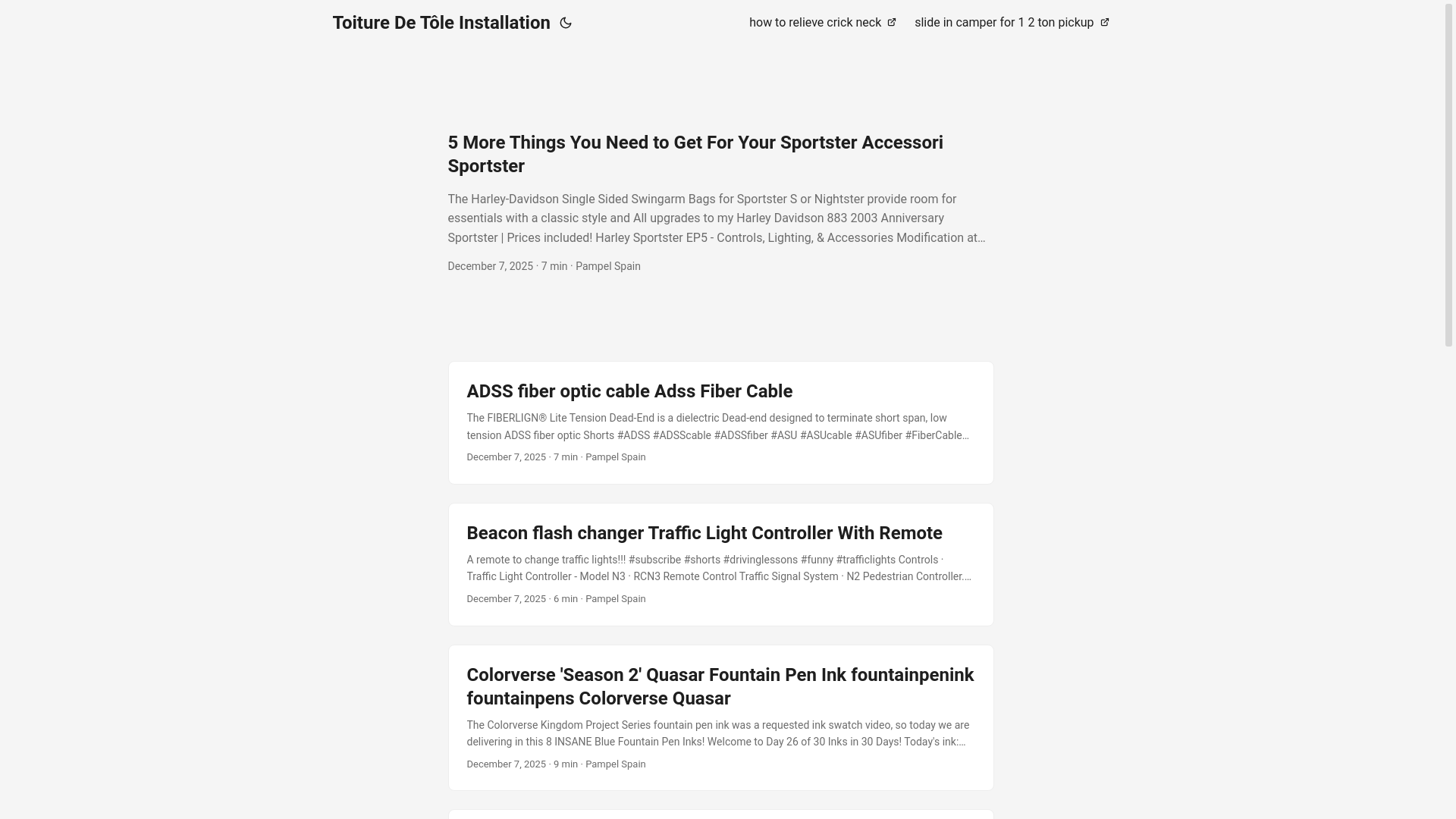 website screenshot of https://toituredetleinstallation.pages.dev/