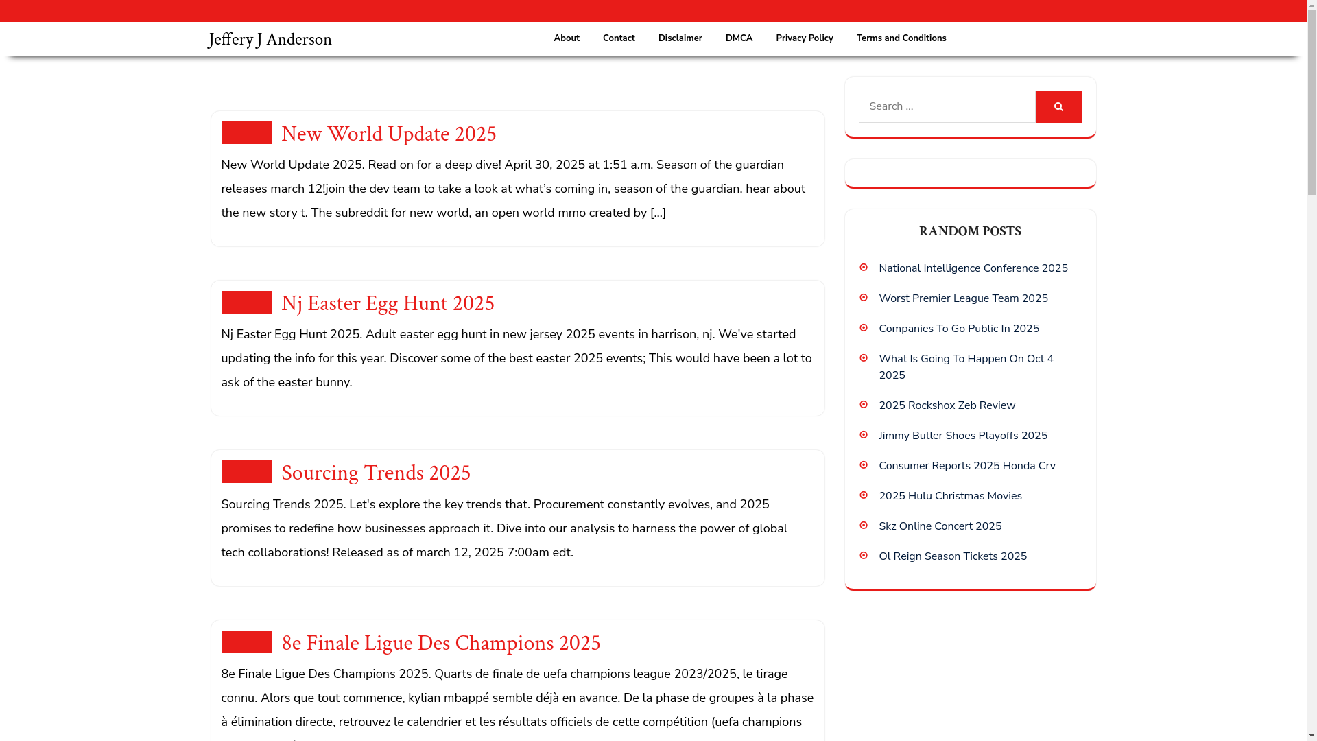 website screenshot of https://jefferyjandersons.pages.dev/