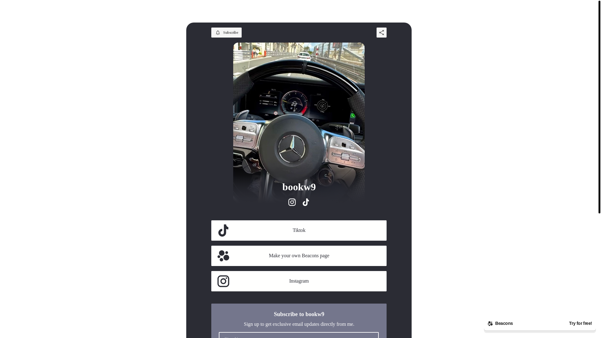 website screenshot of https://bookw9.com/