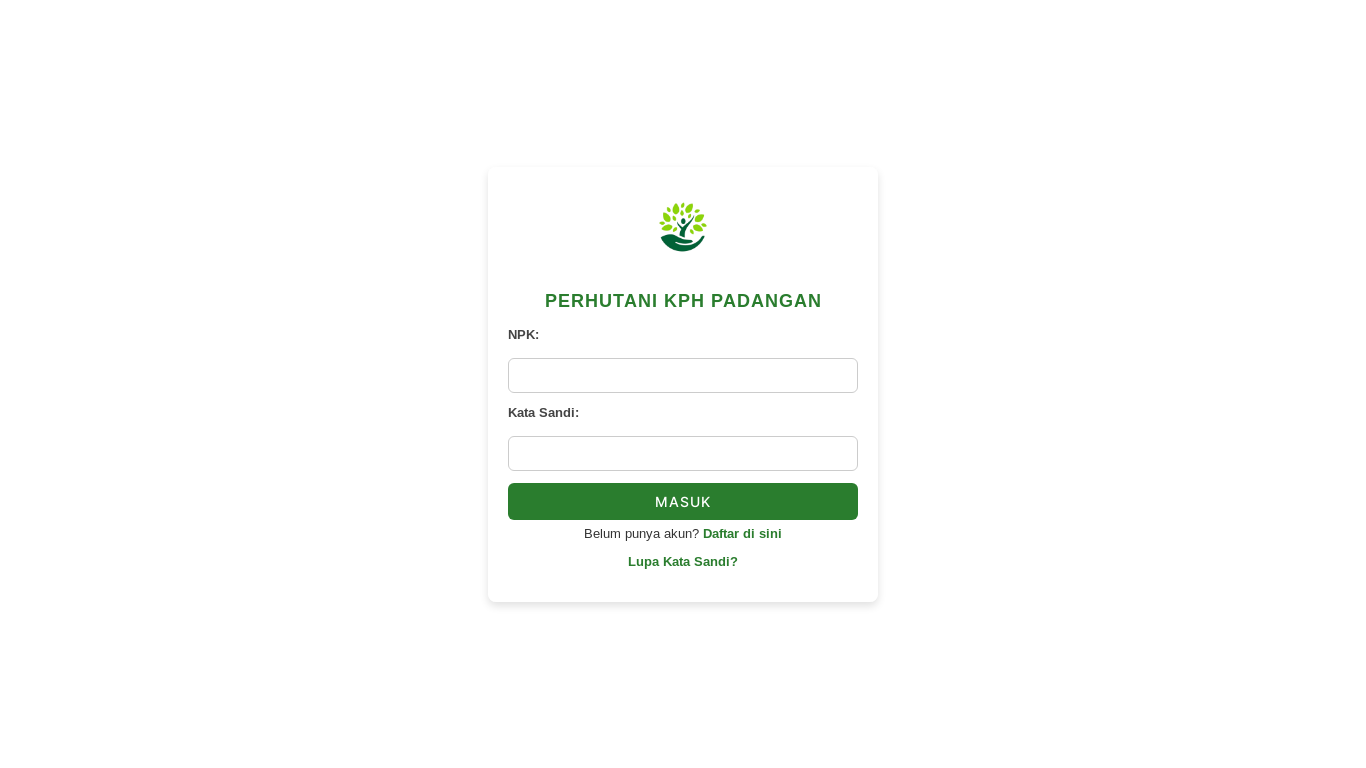website screenshot of https://sistem-absensi2025.my.id/