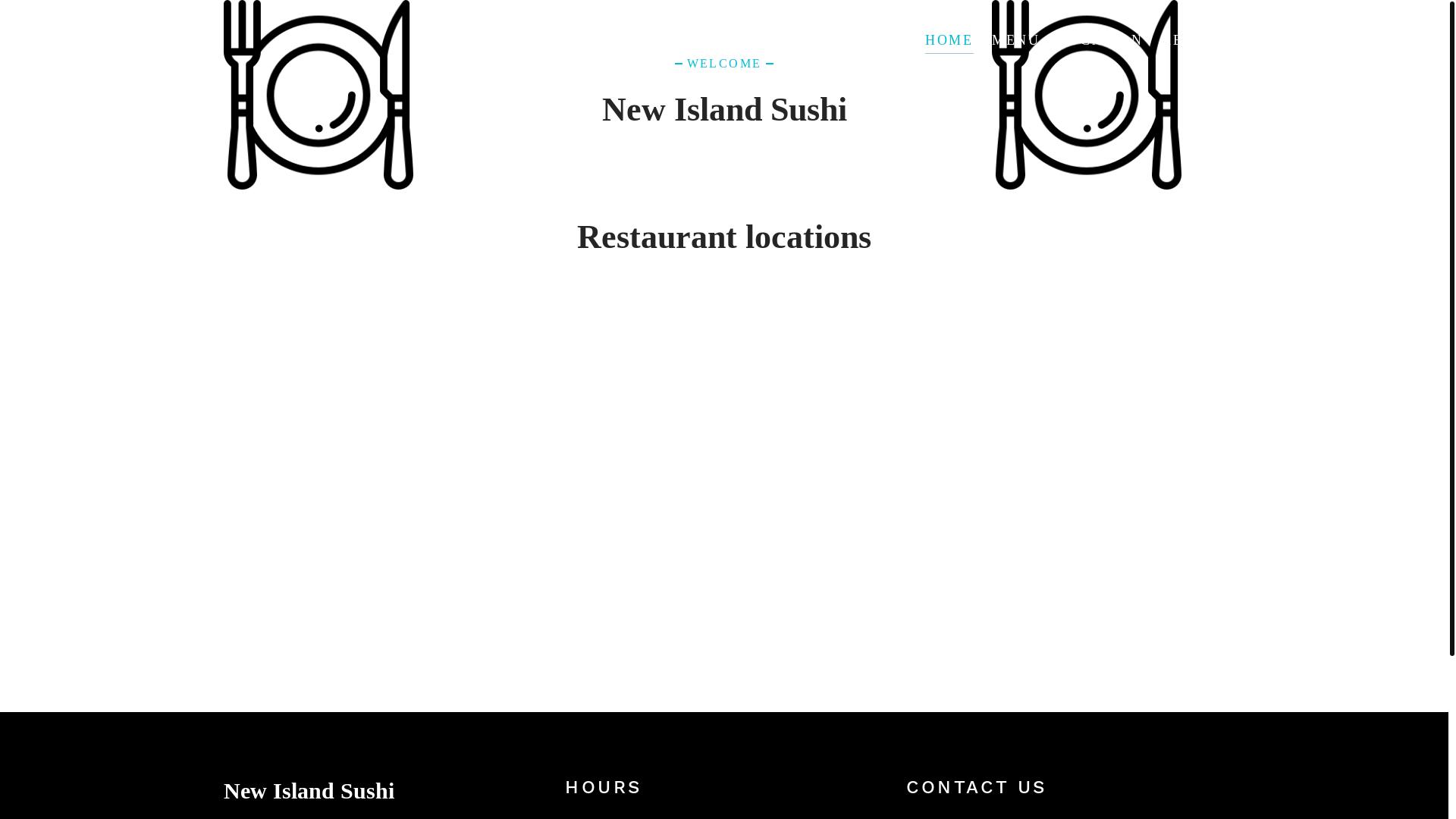 website screenshot of https://new-island-sushi.store/