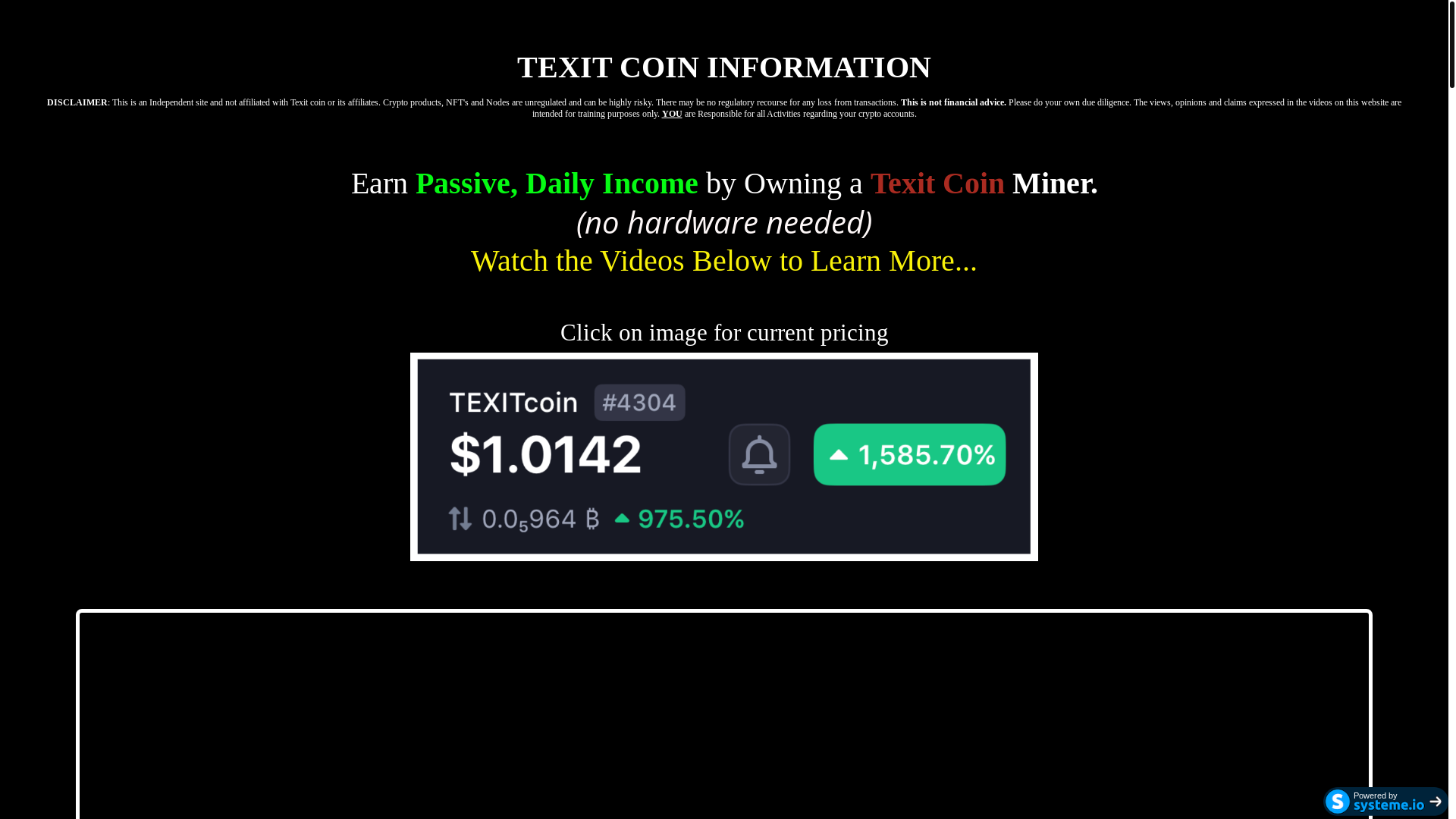 website screenshot of https://cointexit.com/
