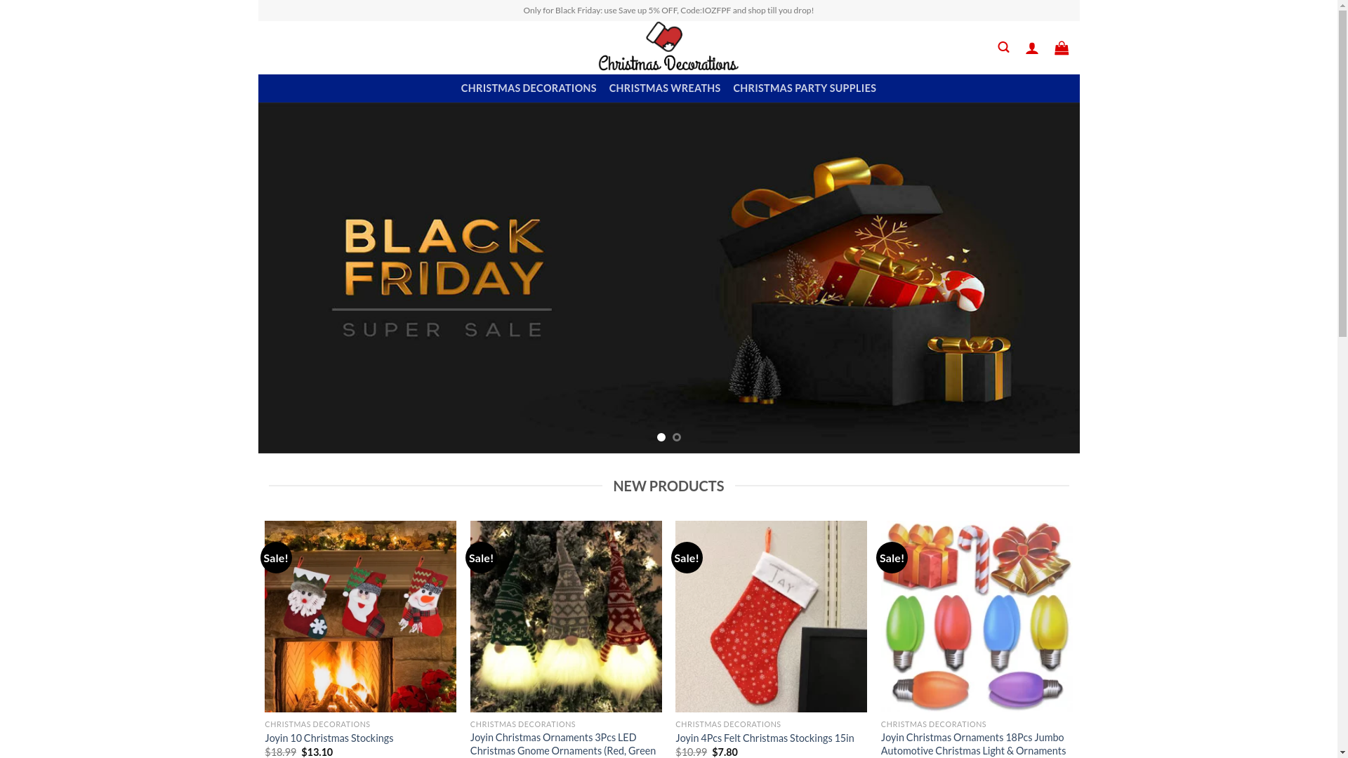 website screenshot of http://christmassocksus.com/