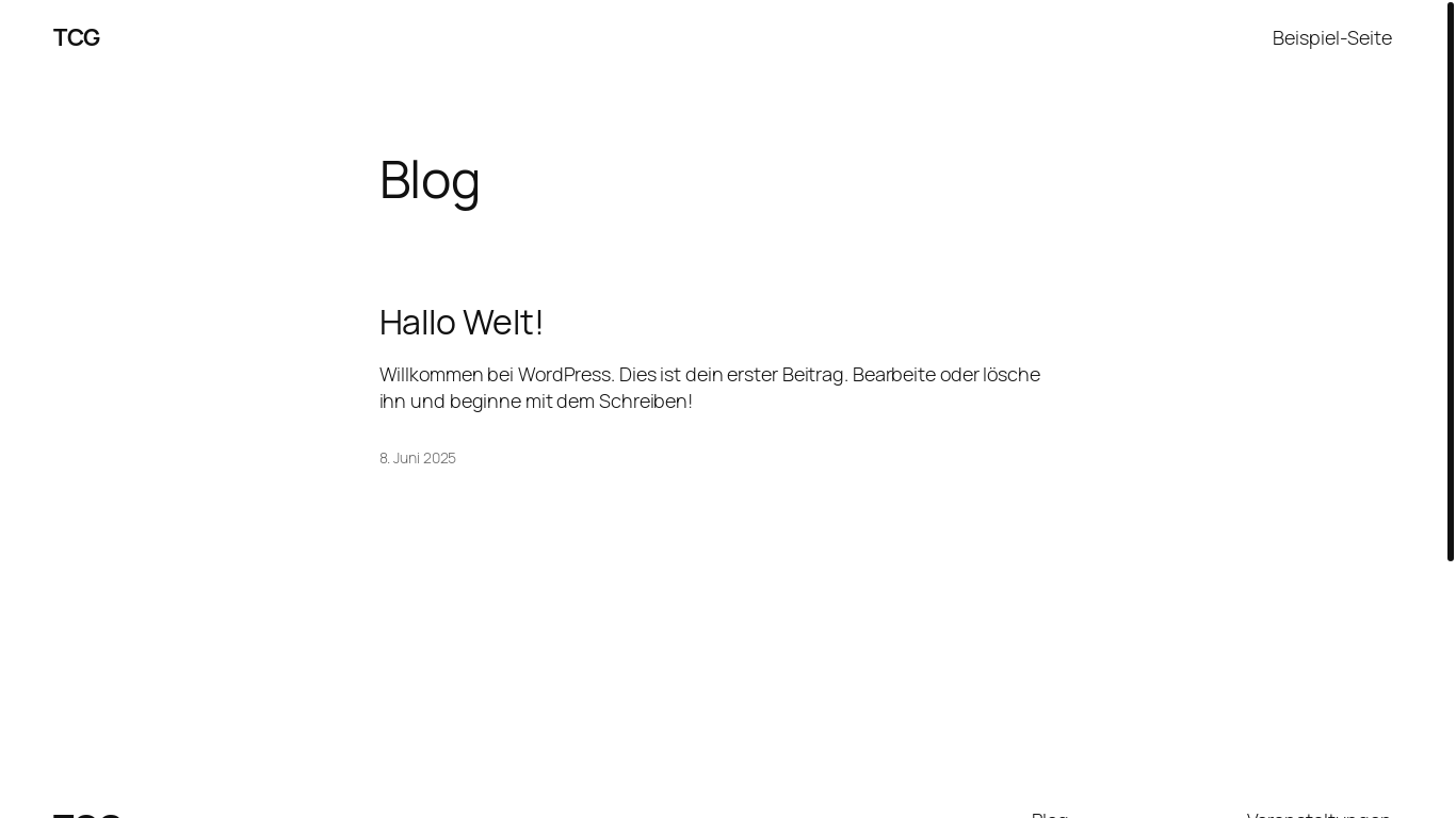 website screenshot of https://tcg-cleanliness.de/
