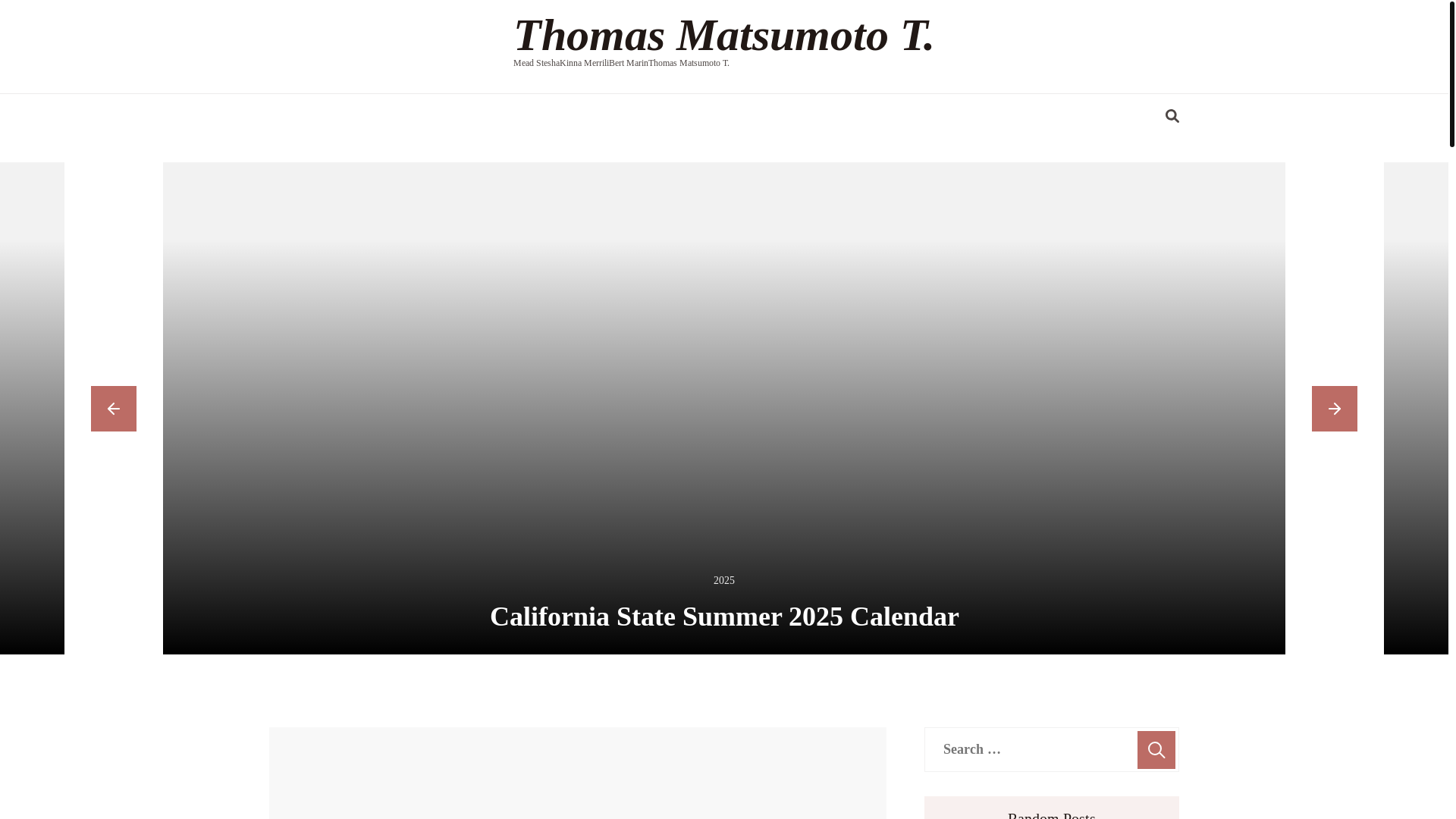 website screenshot of https://thomasmatsumotot.pages.dev/