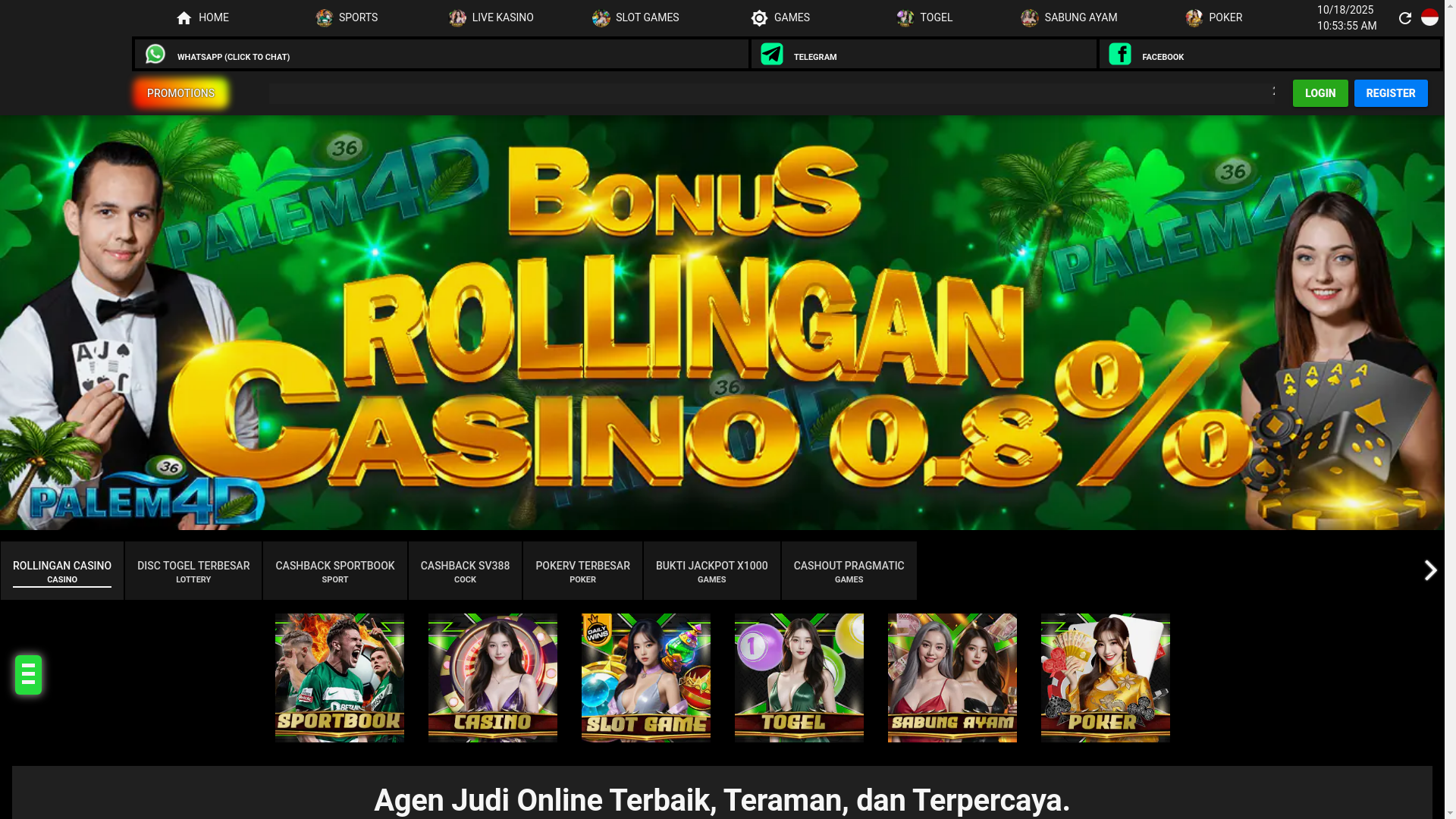 website screenshot of https://palemstar.site/