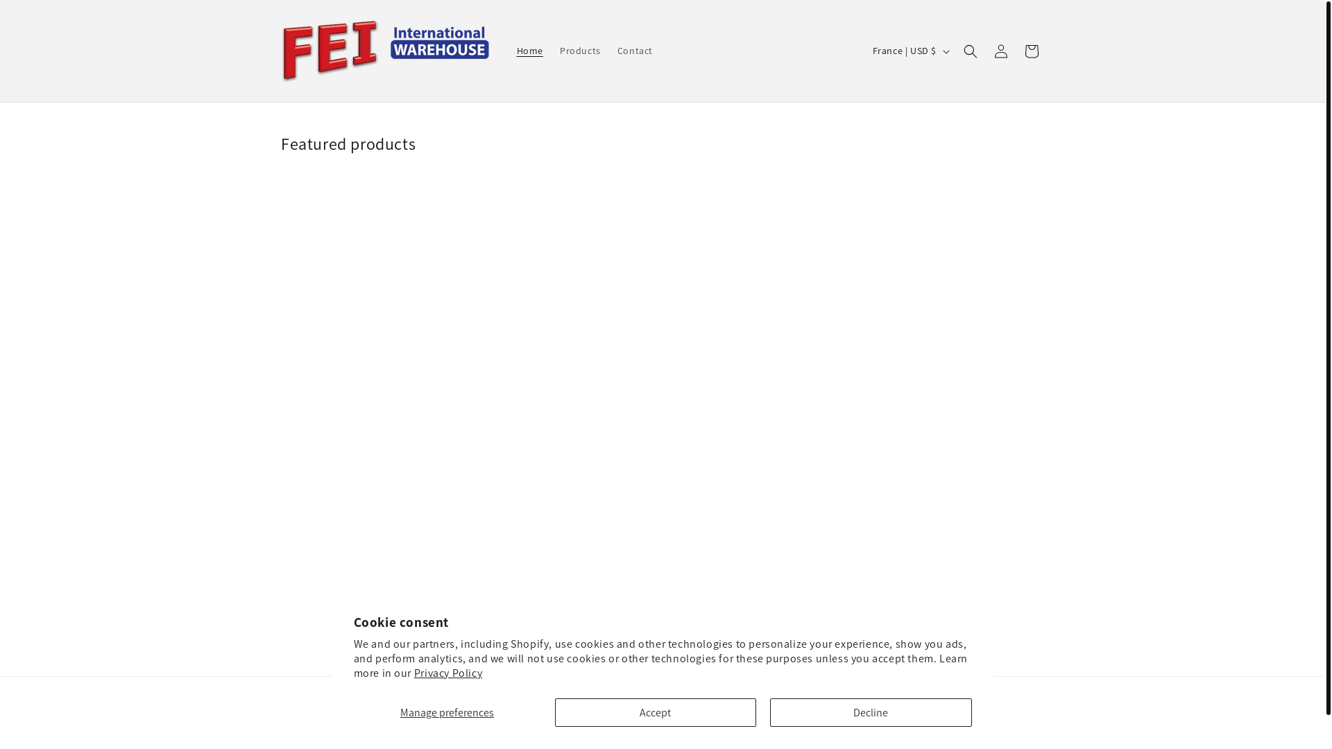 website screenshot of https://fabentinternational.com/