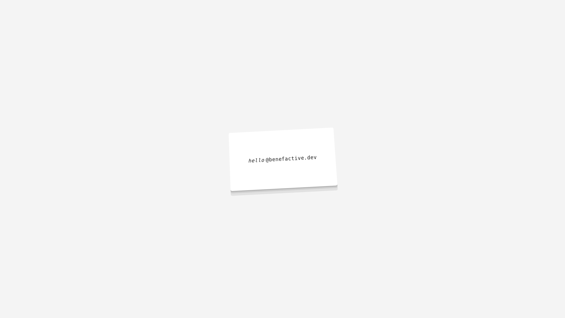 website screenshot of https://benefactive.pages.dev/