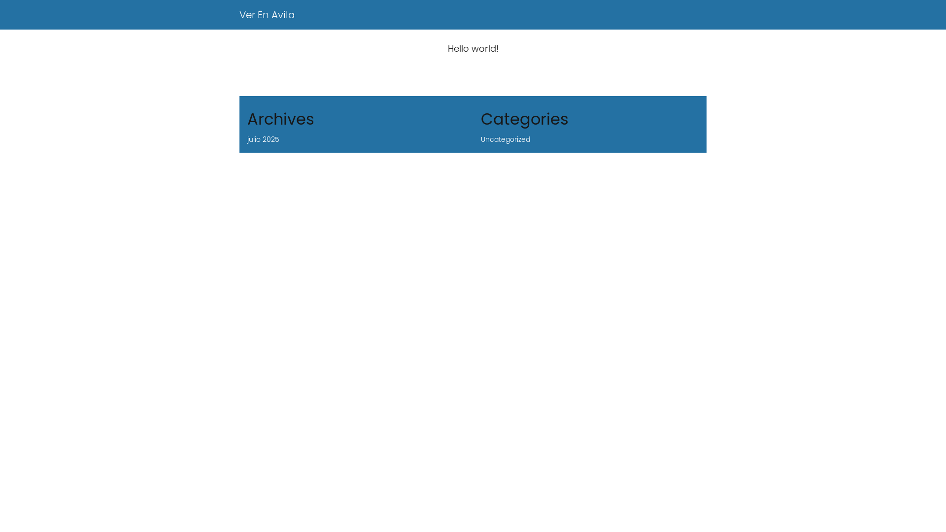 website screenshot of https://verenavila.es/