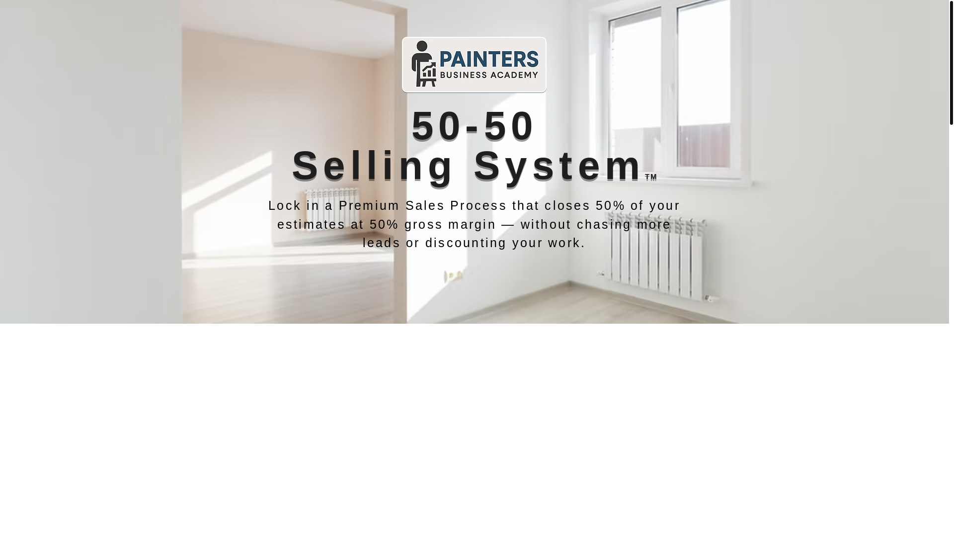 website screenshot of https://paintersbusinessacademy.com/