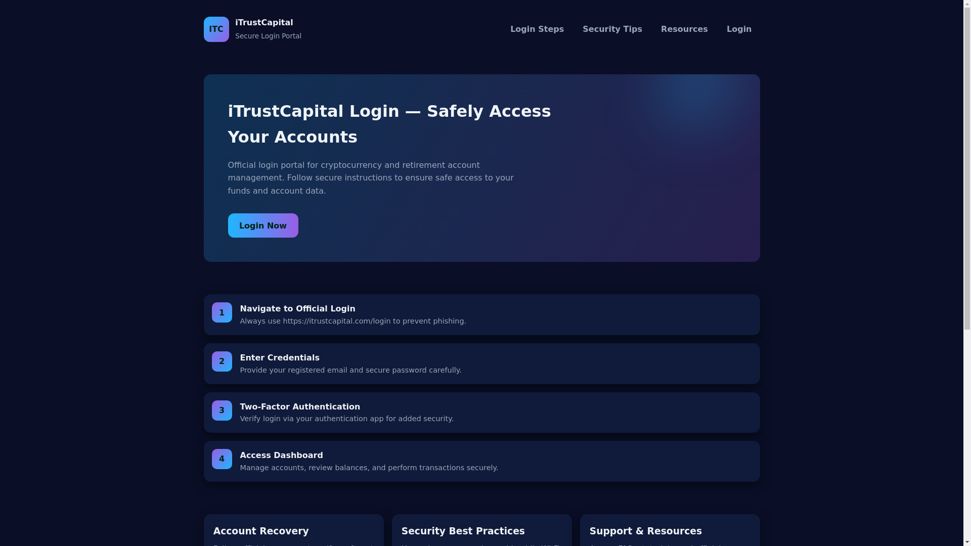 website screenshot of https://insert-itrust-capital-eng.pages.dev/