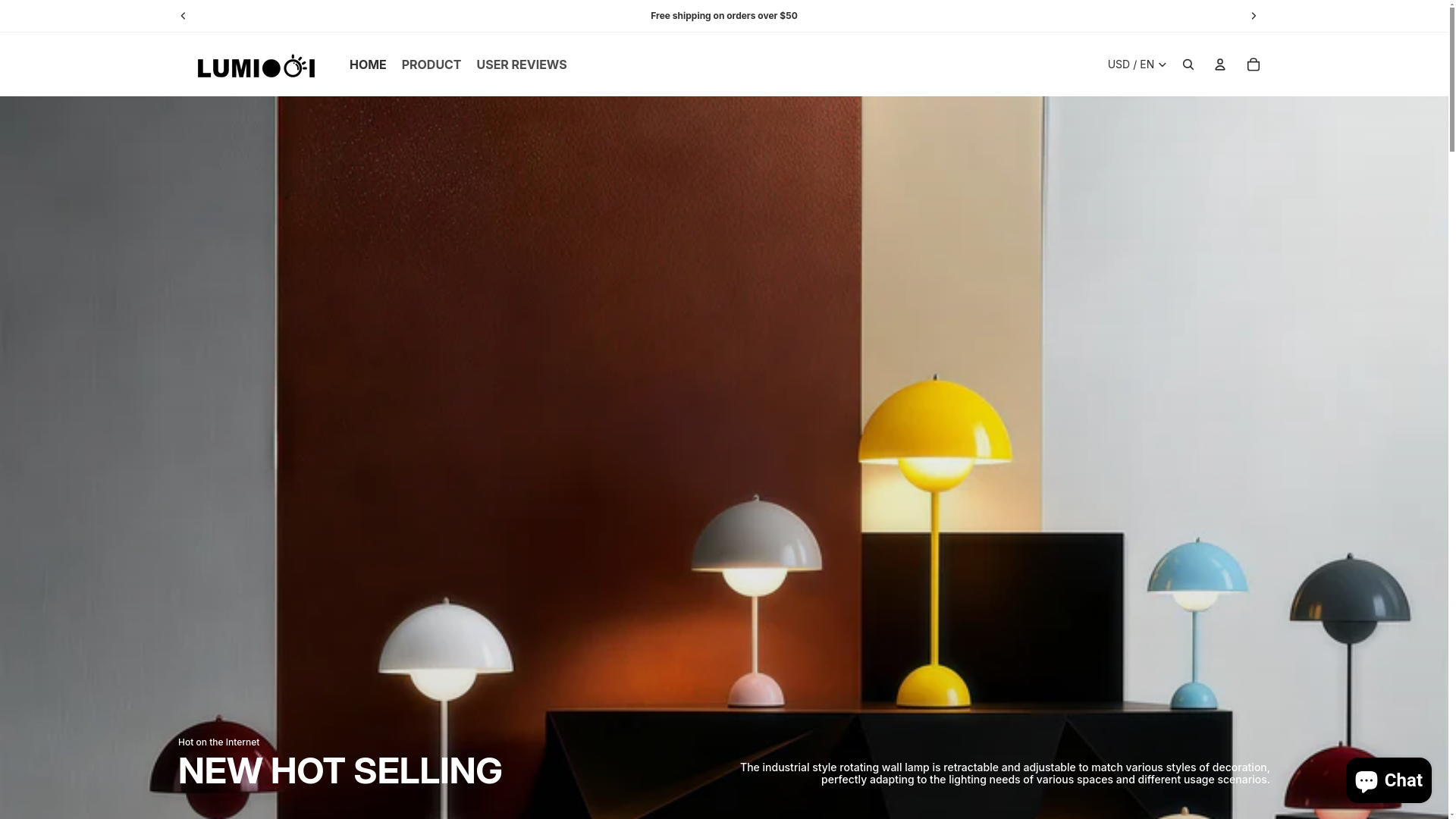 website screenshot of https://lumiooi.com/