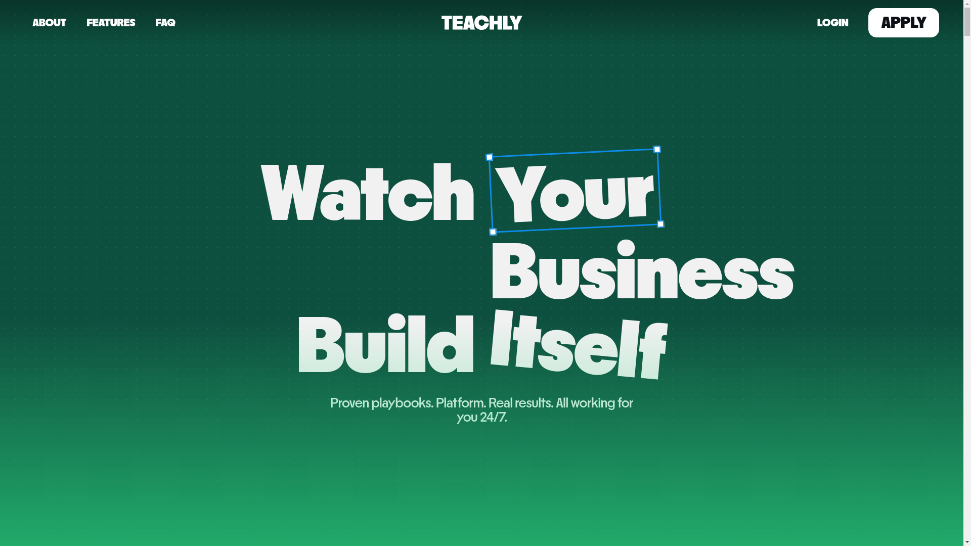 website screenshot of https://teachlycollab.com/