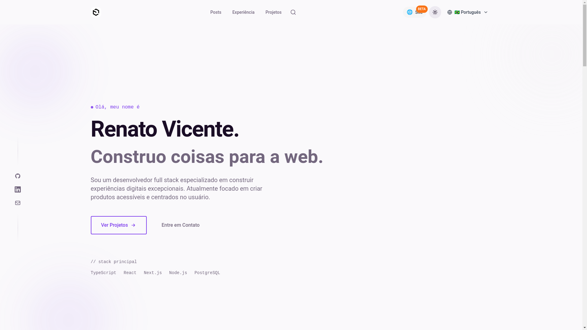 website screenshot of https://vicen-site.vercel.app/pt