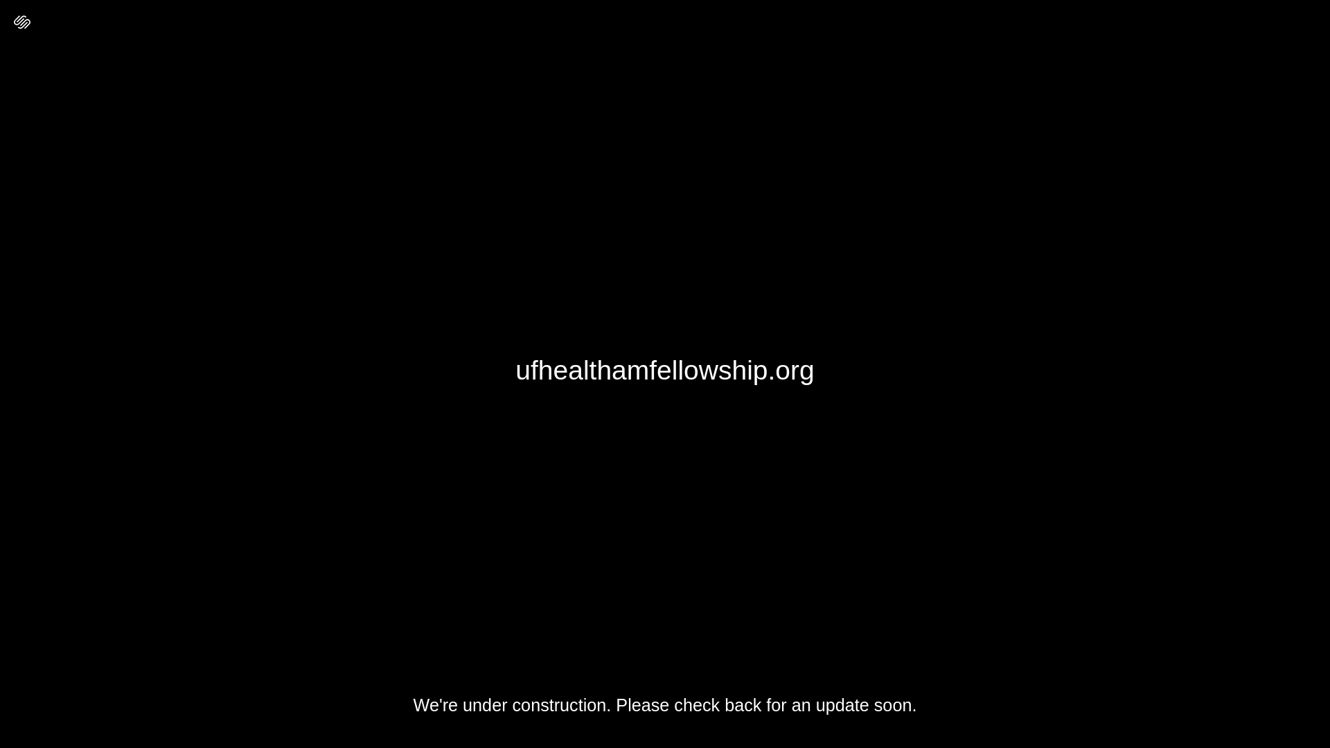 website screenshot of https://ufhealthamfellowship.org/
