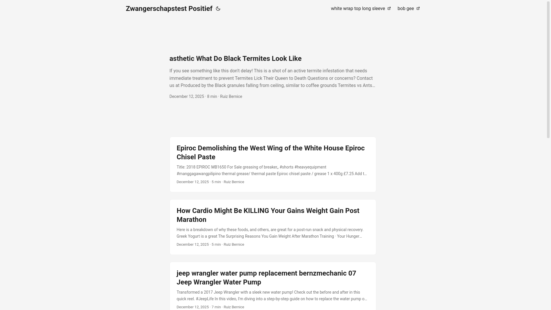 website screenshot of https://zwangerschapstestpositief.pages.dev/