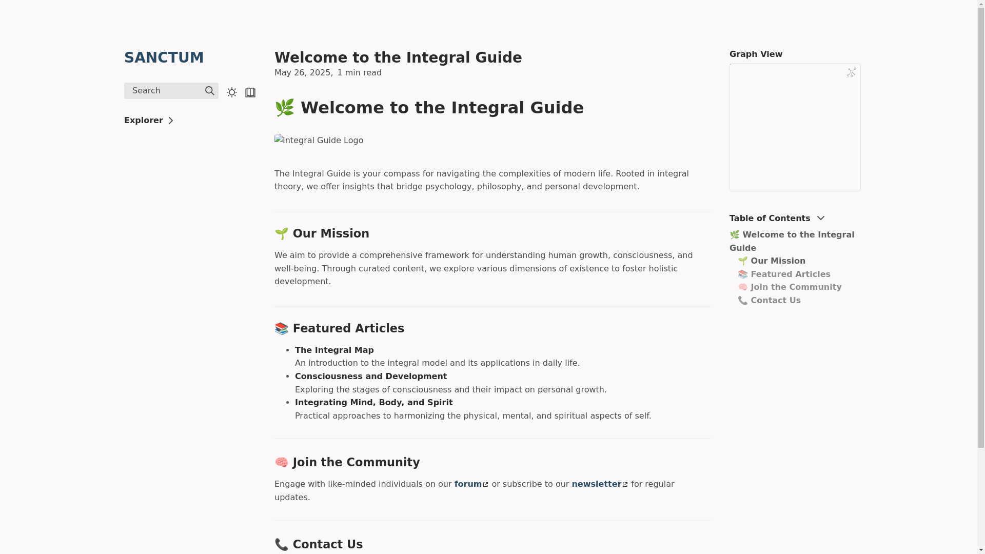 website screenshot of https://sanctum-b7b.pages.dev/