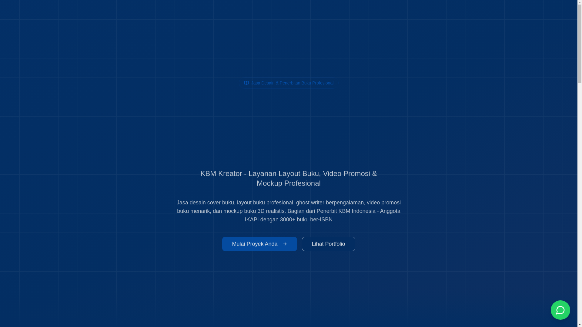 website screenshot of https://kbmkreatoryogyakarta.com/
