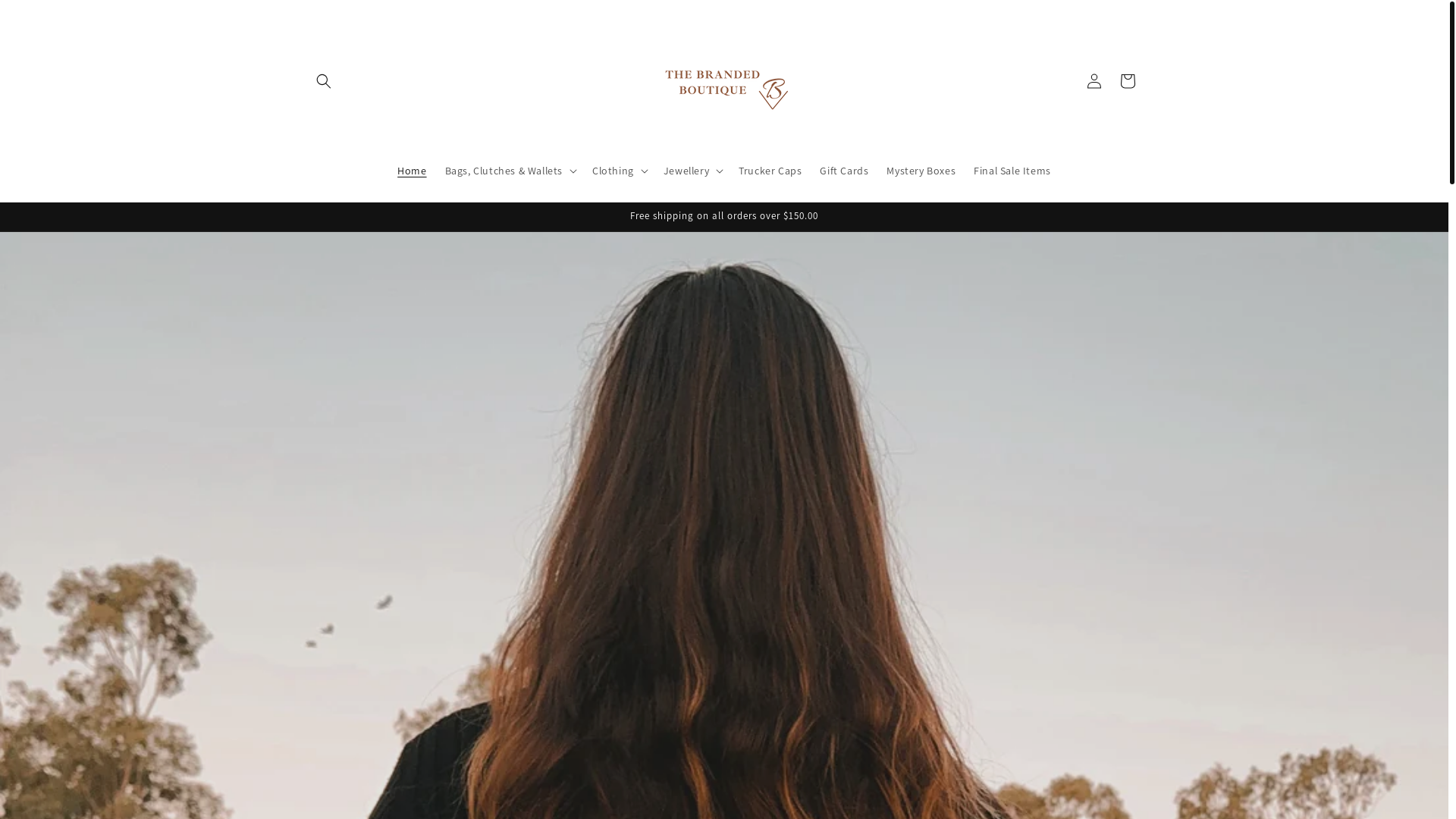 website screenshot of https://thebrandedboutique.com.au/