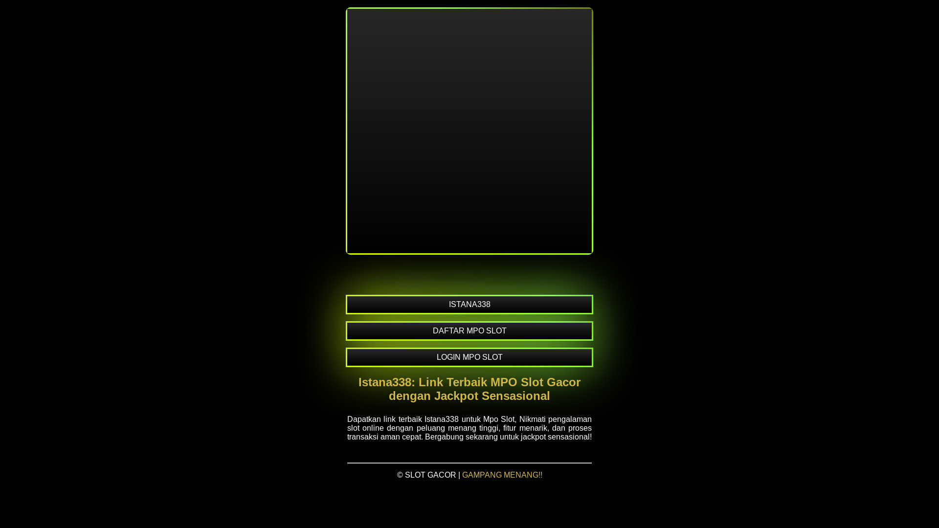 website screenshot of https://istana338-mpo.pages.dev/