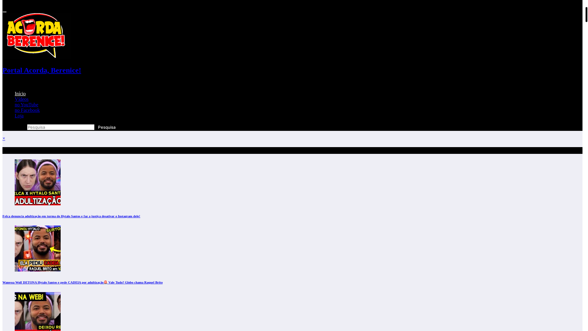 website screenshot of https://acordaberenice.com/
