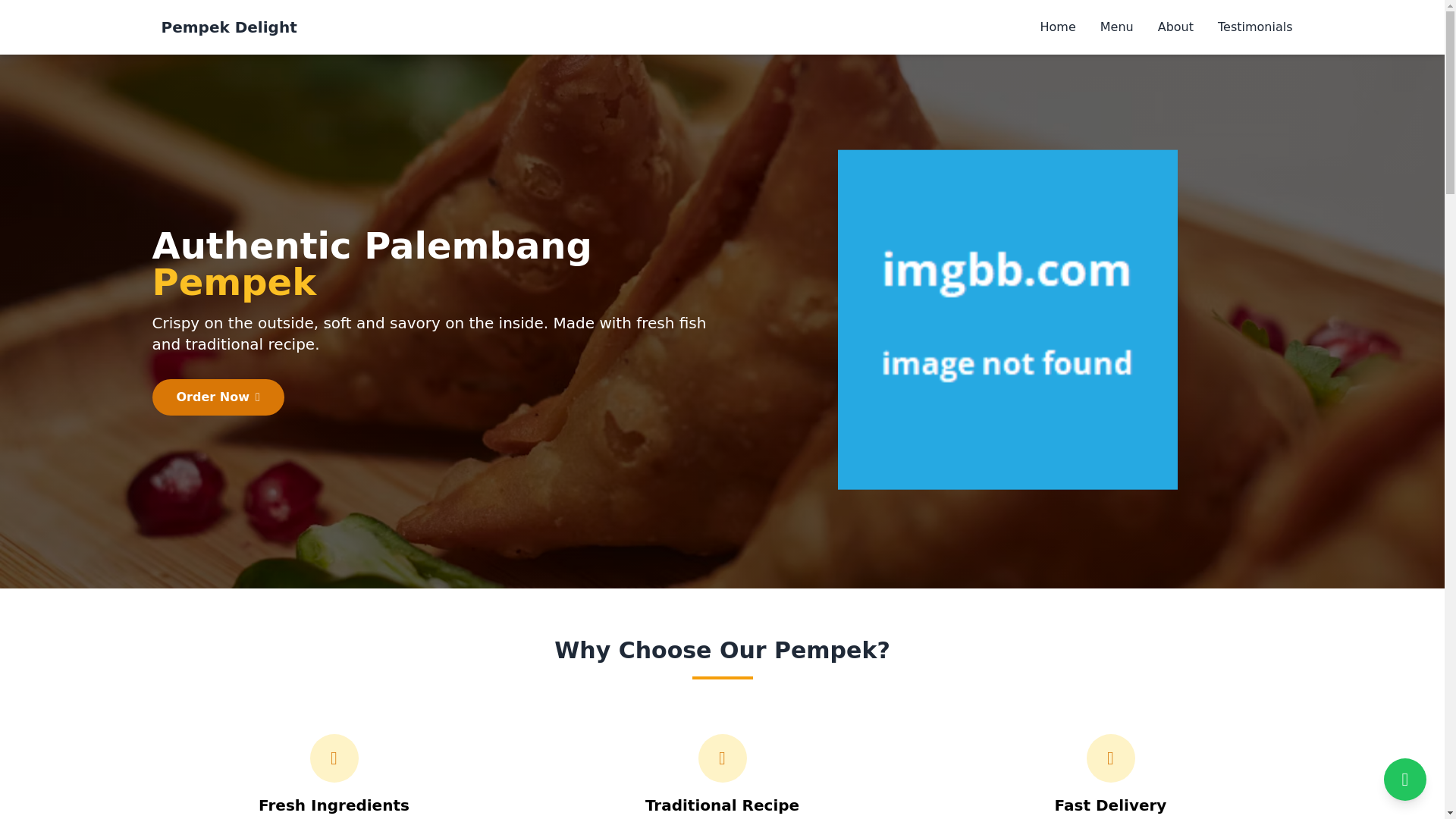website screenshot of https://pempek-8cb.pages.dev/