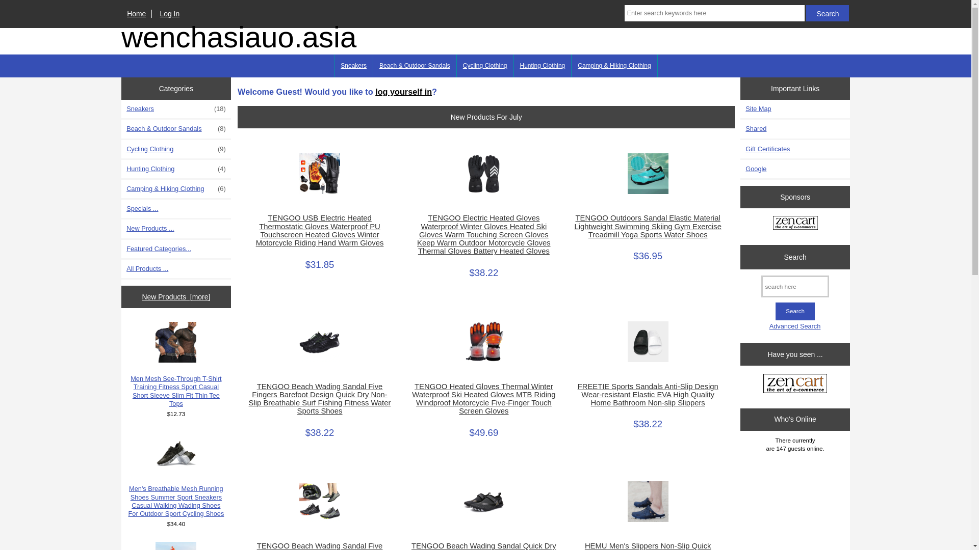 website screenshot of https://wenchasiauo.asia/