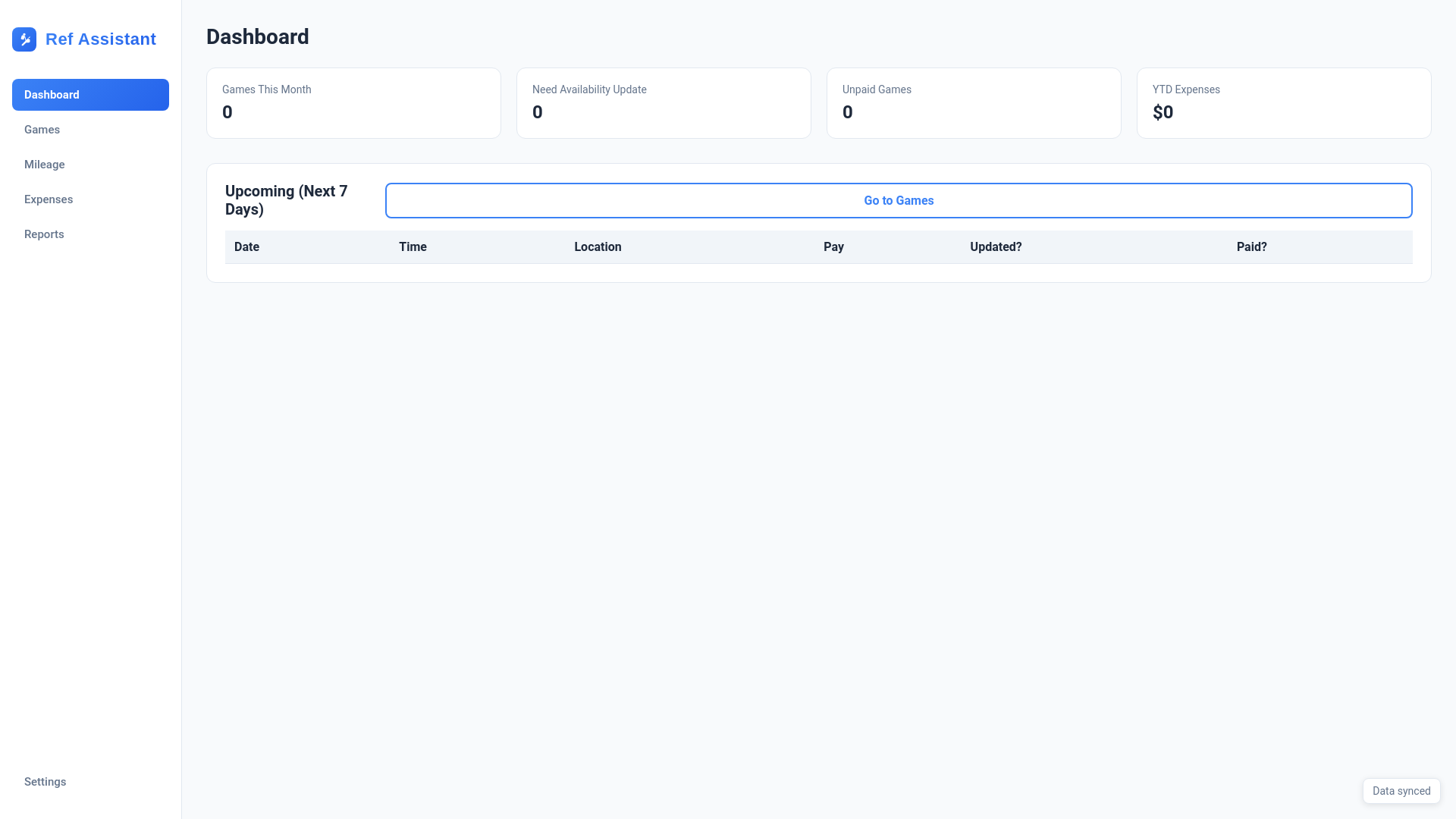 website screenshot of https://refassistant.com/