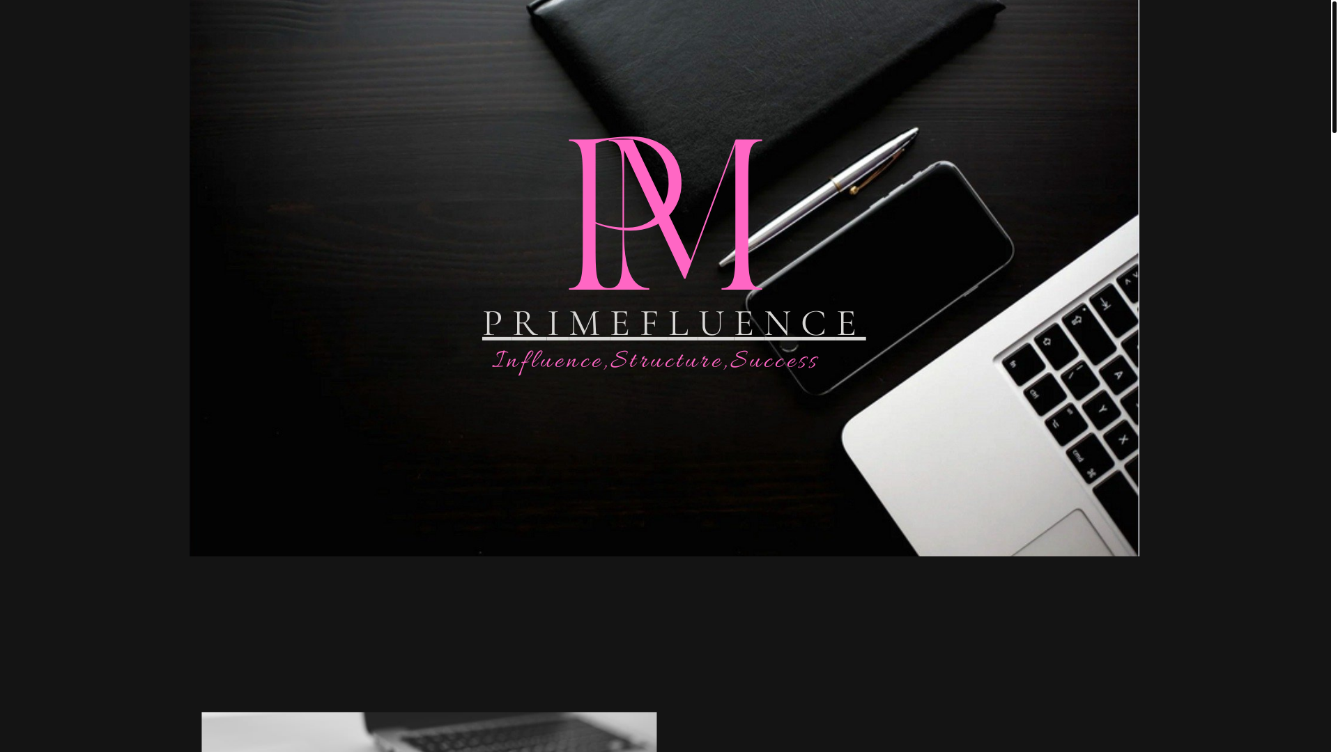 website screenshot of https://primefluence-agency.com/