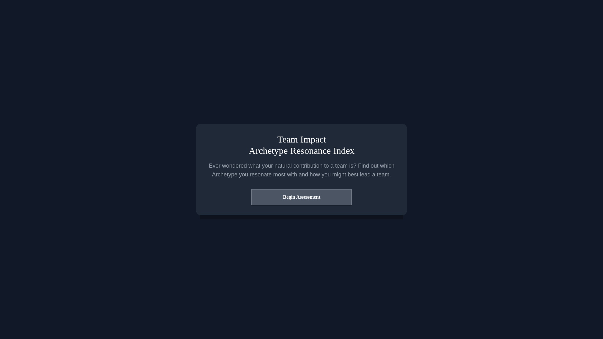 website screenshot of https://teamimpact.app/