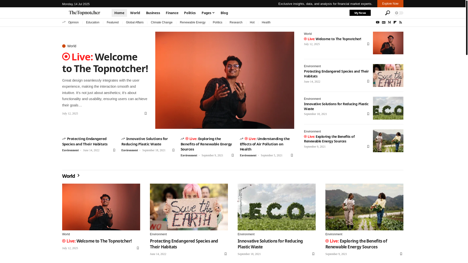 website screenshot of https://thetopnotcher.in/