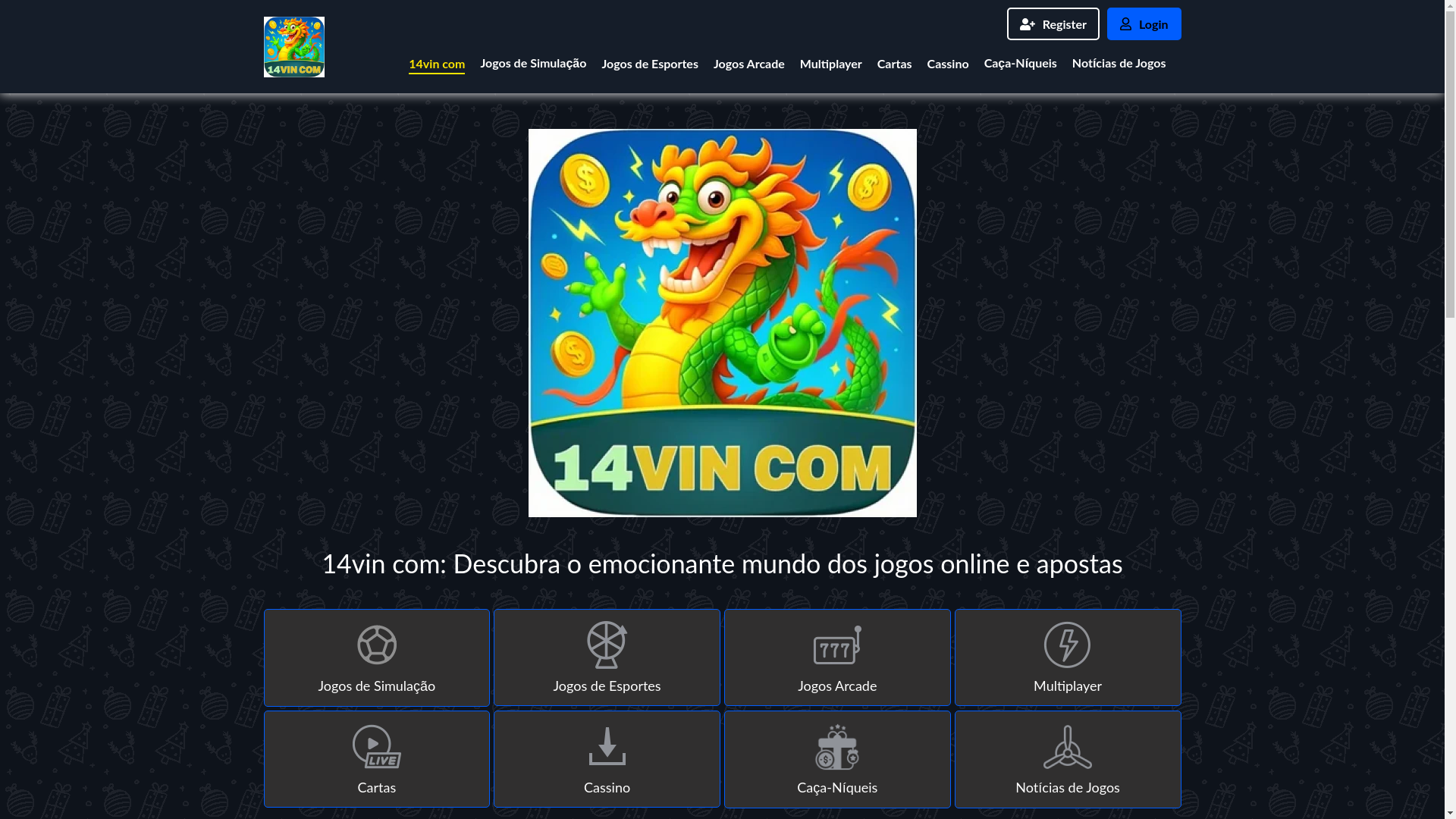 website screenshot of https://14vinjogo.com/