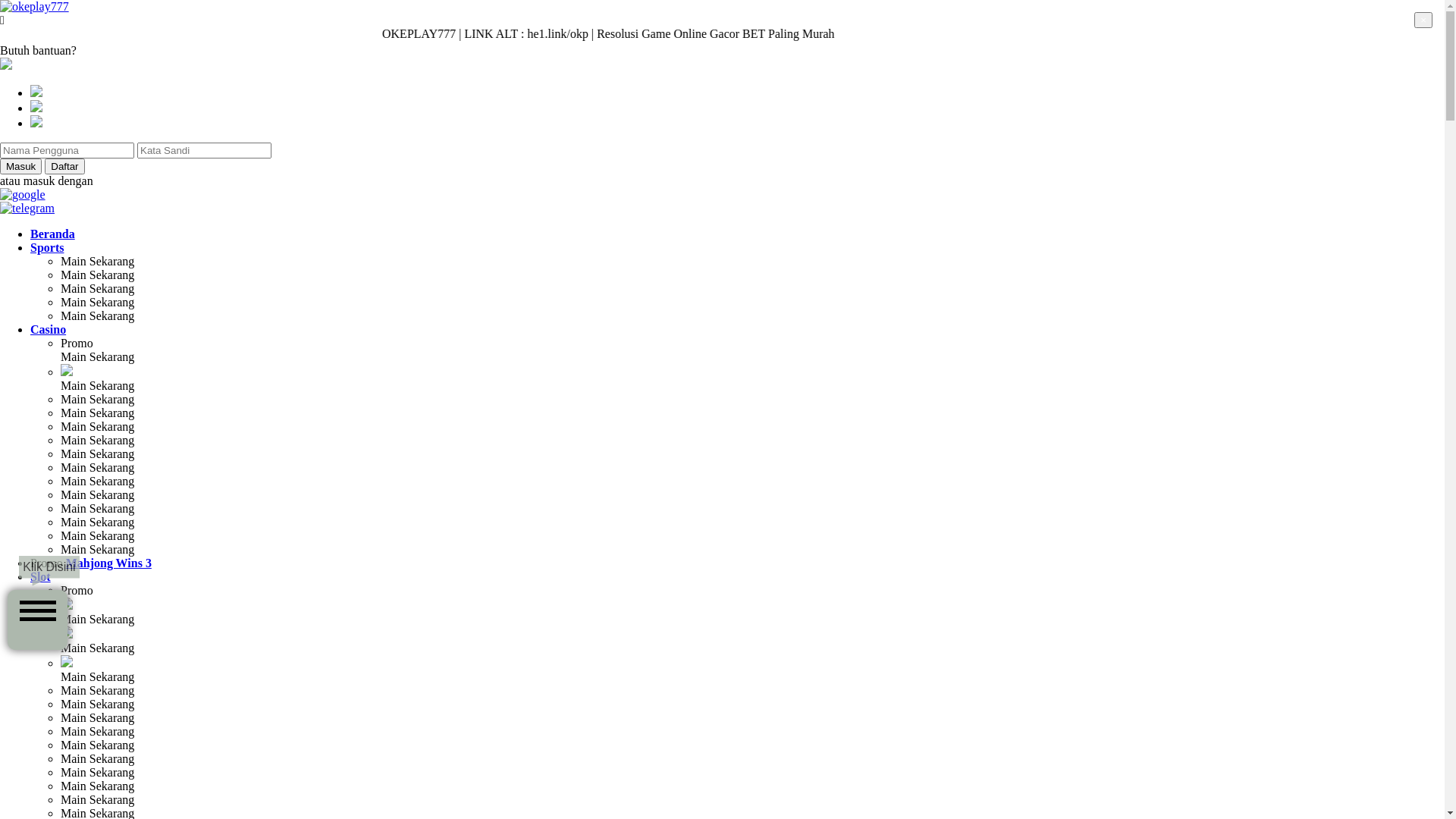 website screenshot of https://okeplay777cuan.com/