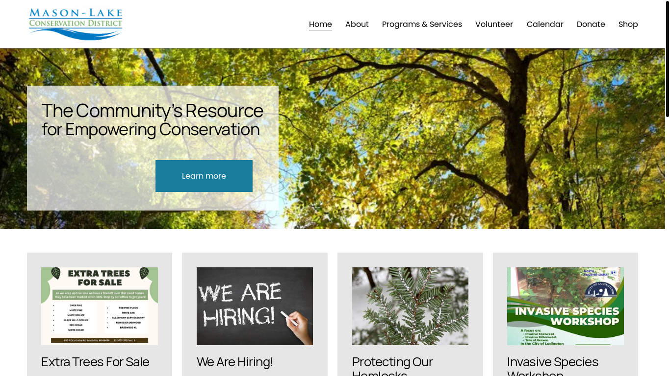 website screenshot of https://mason-lakeconservation.us9.list-manage.com/track/click?u=ccd25bf0624ba6c55ab054f5a&id=73da3206f3&e=1d81b3f463