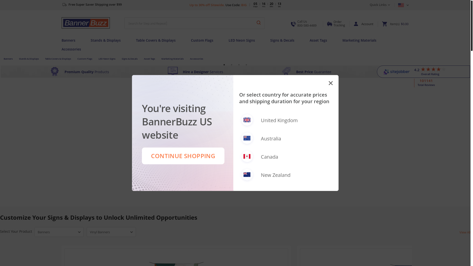 website screenshot of https://connectbannerbuzz.com/