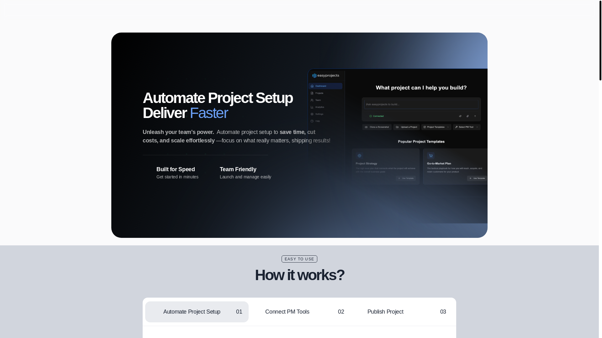 website screenshot of https://easyprojects-sl.pages.dev/