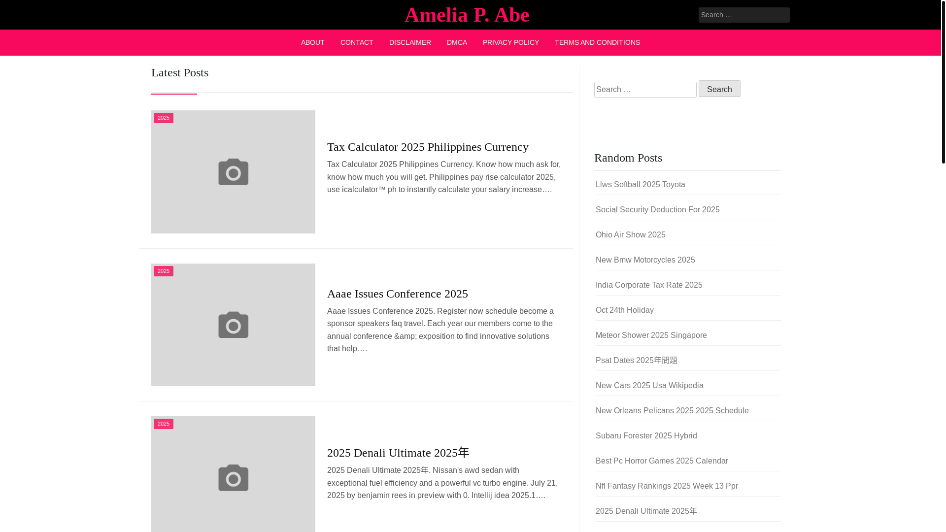 website screenshot of https://ameliapabe.pages.dev/