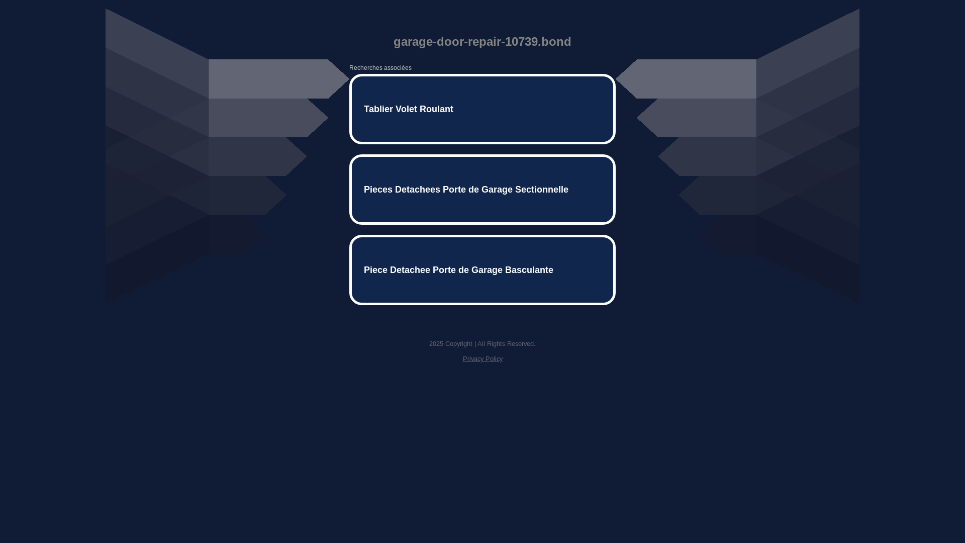 website screenshot of https://garage-door-repair-10739.bond/