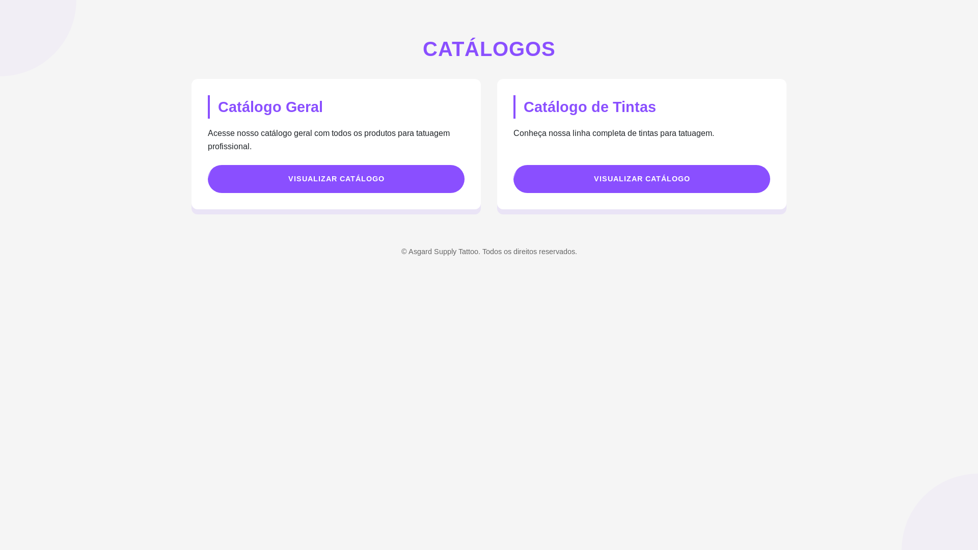 website screenshot of https://catalogovarejo.pages.dev/