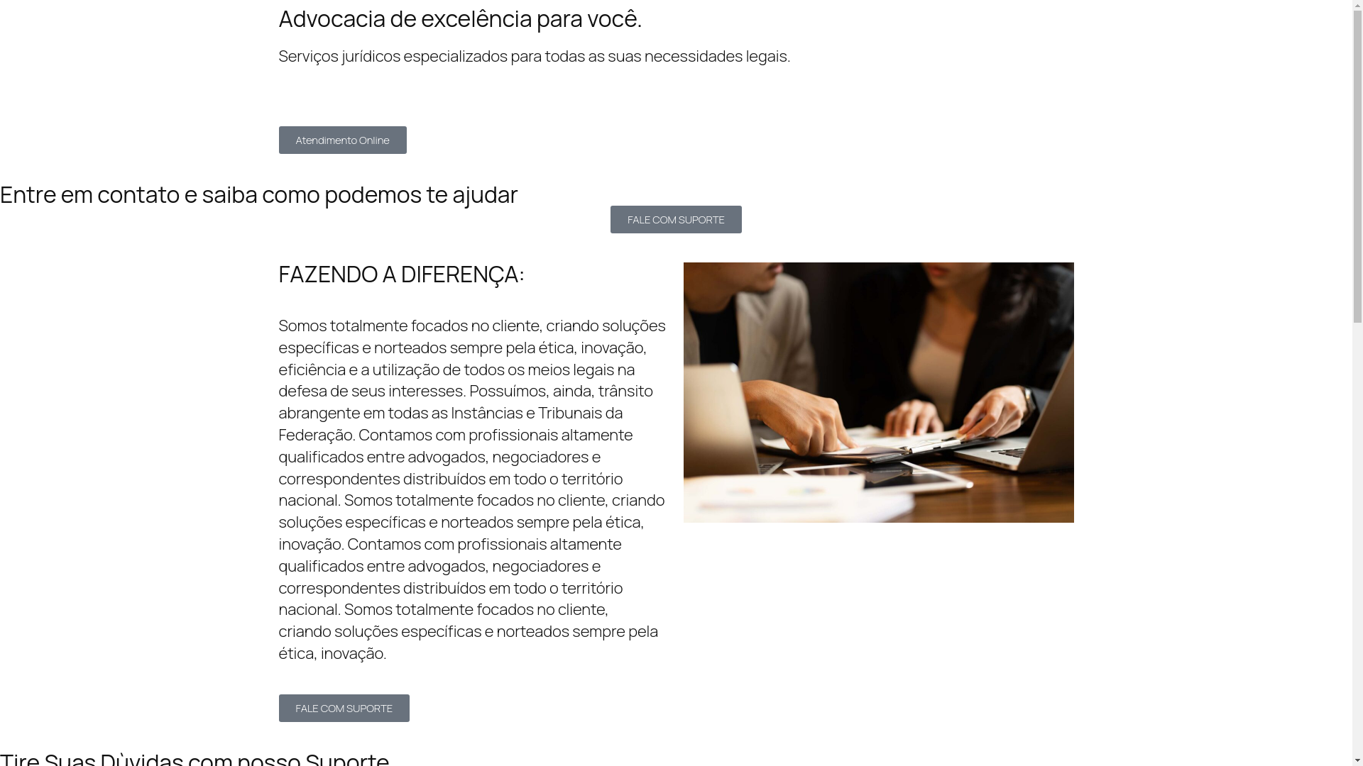 website screenshot of https://atendeonsites.shop/