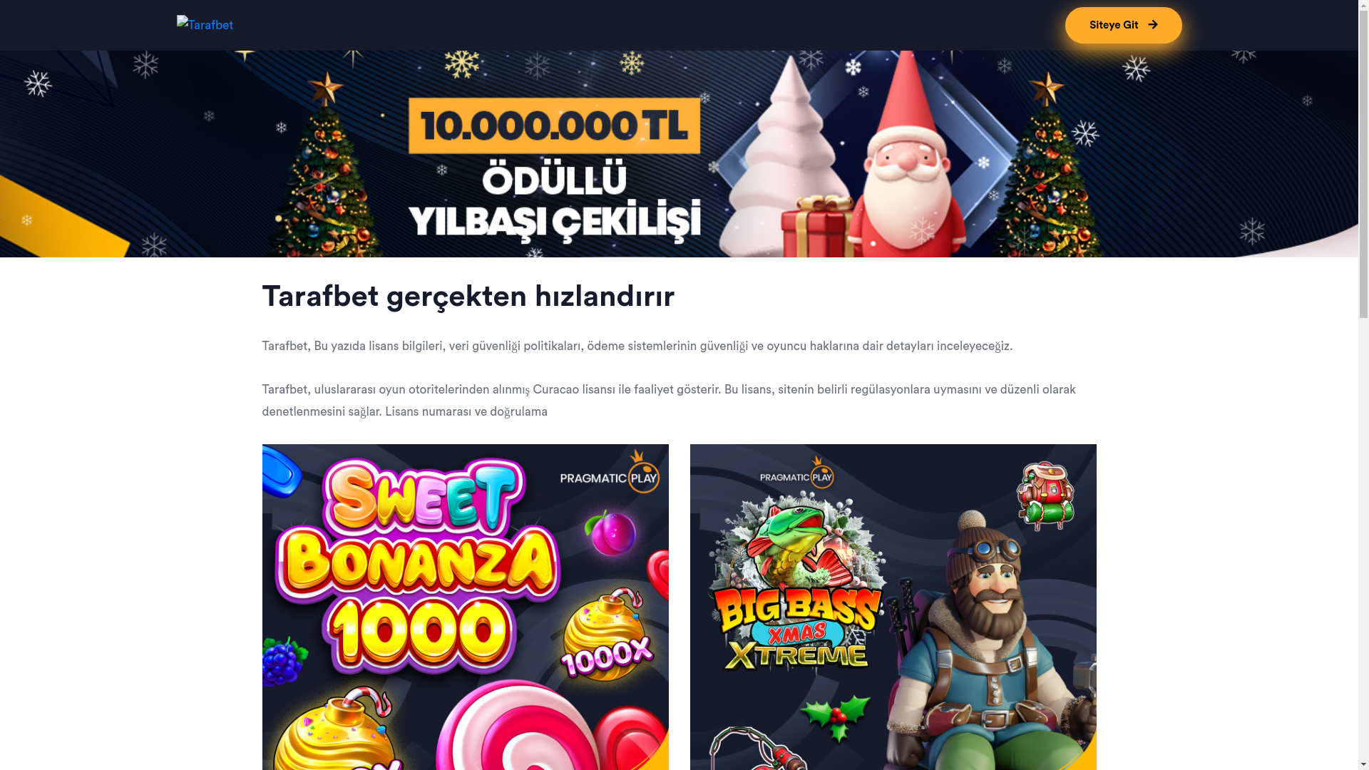 website screenshot of https://tarafbet-gir-2025.com/