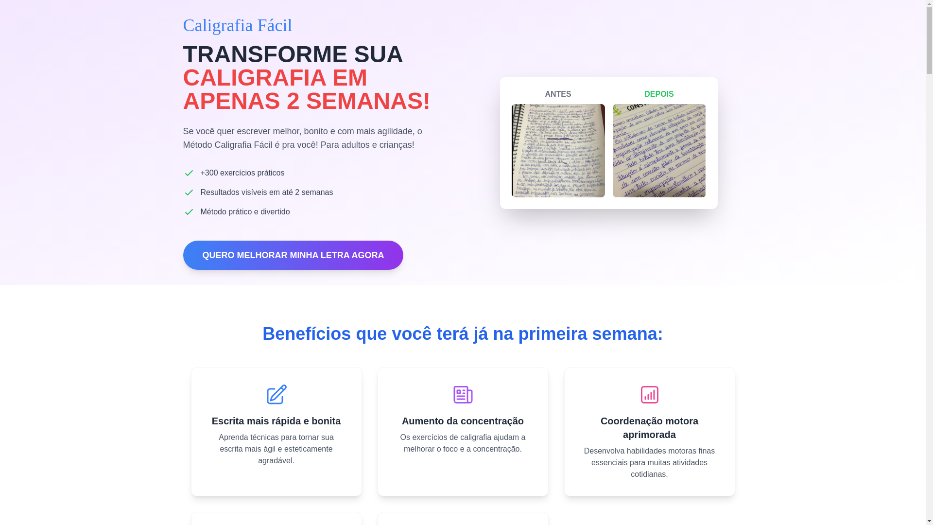 website screenshot of https://caligrafiaplus.shop/